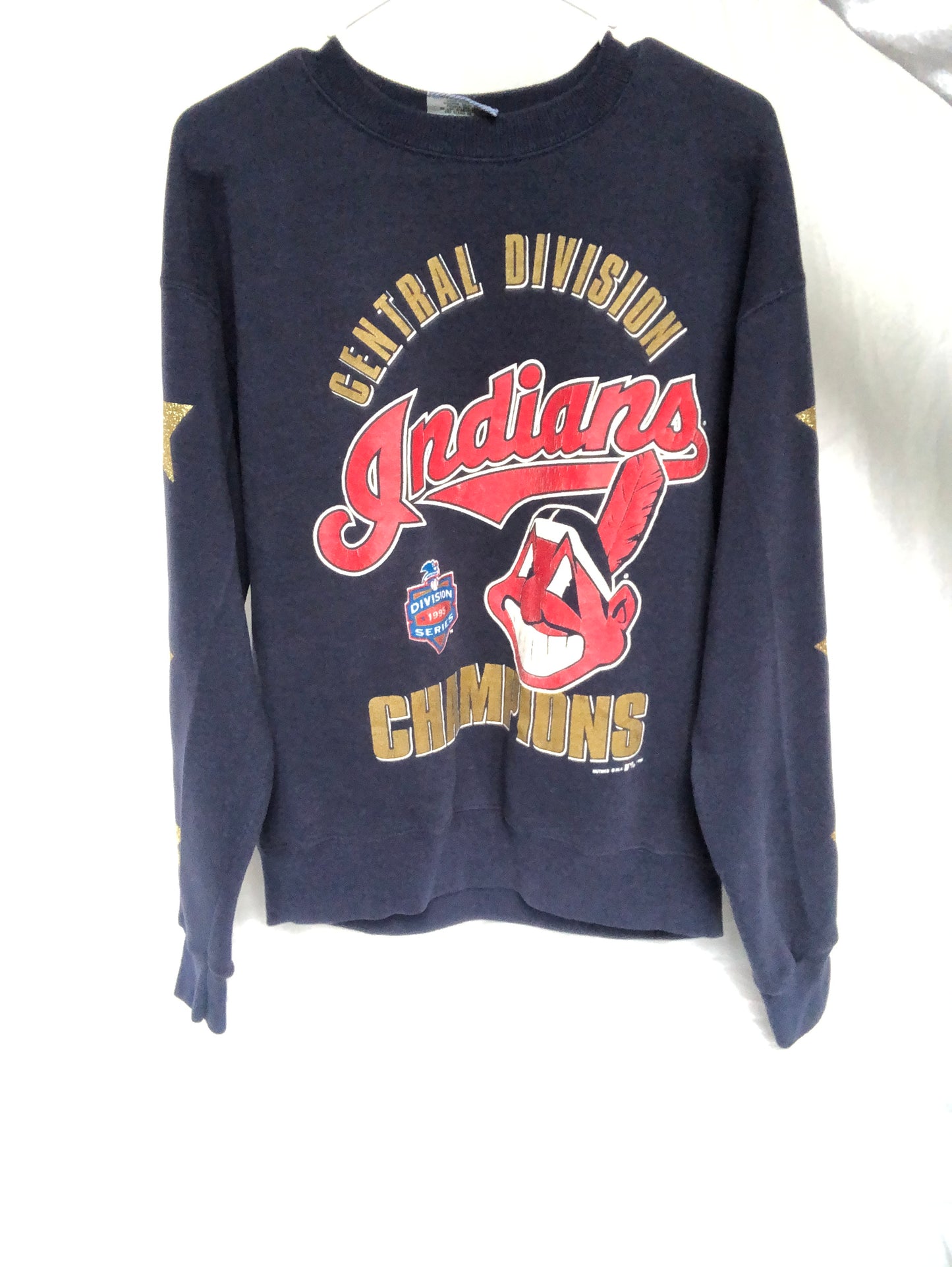 STARRY SLEEVES VINTAGE INDIANS CREWNECK