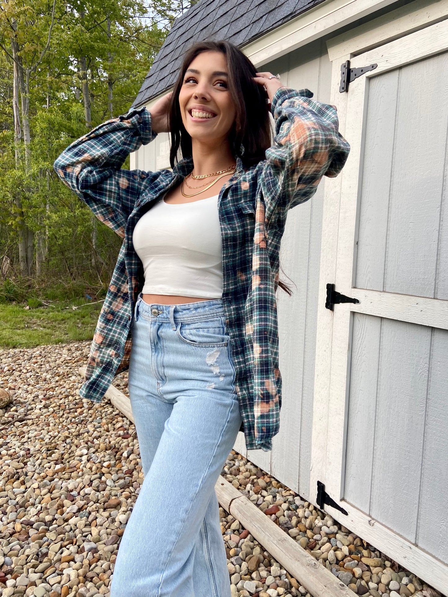 AQUAMARINE FLANNEL