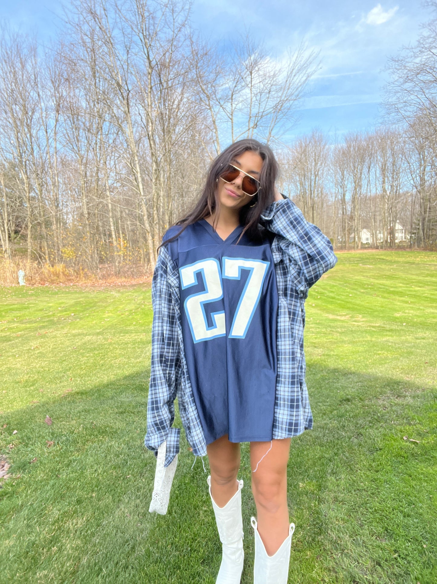 #27 GEORGE TITANS JERSEY X FLANNEL