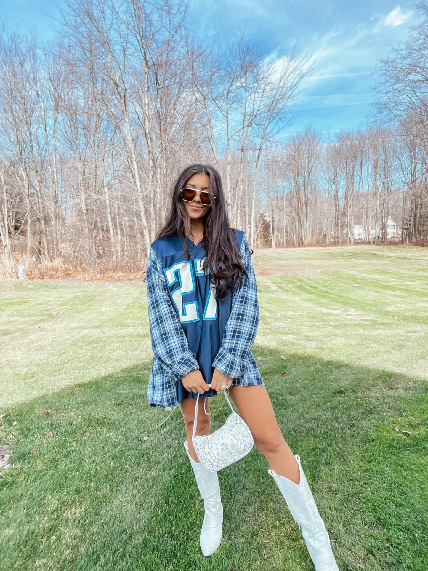 #27 GEORGE TITANS JERSEY X FLANNEL