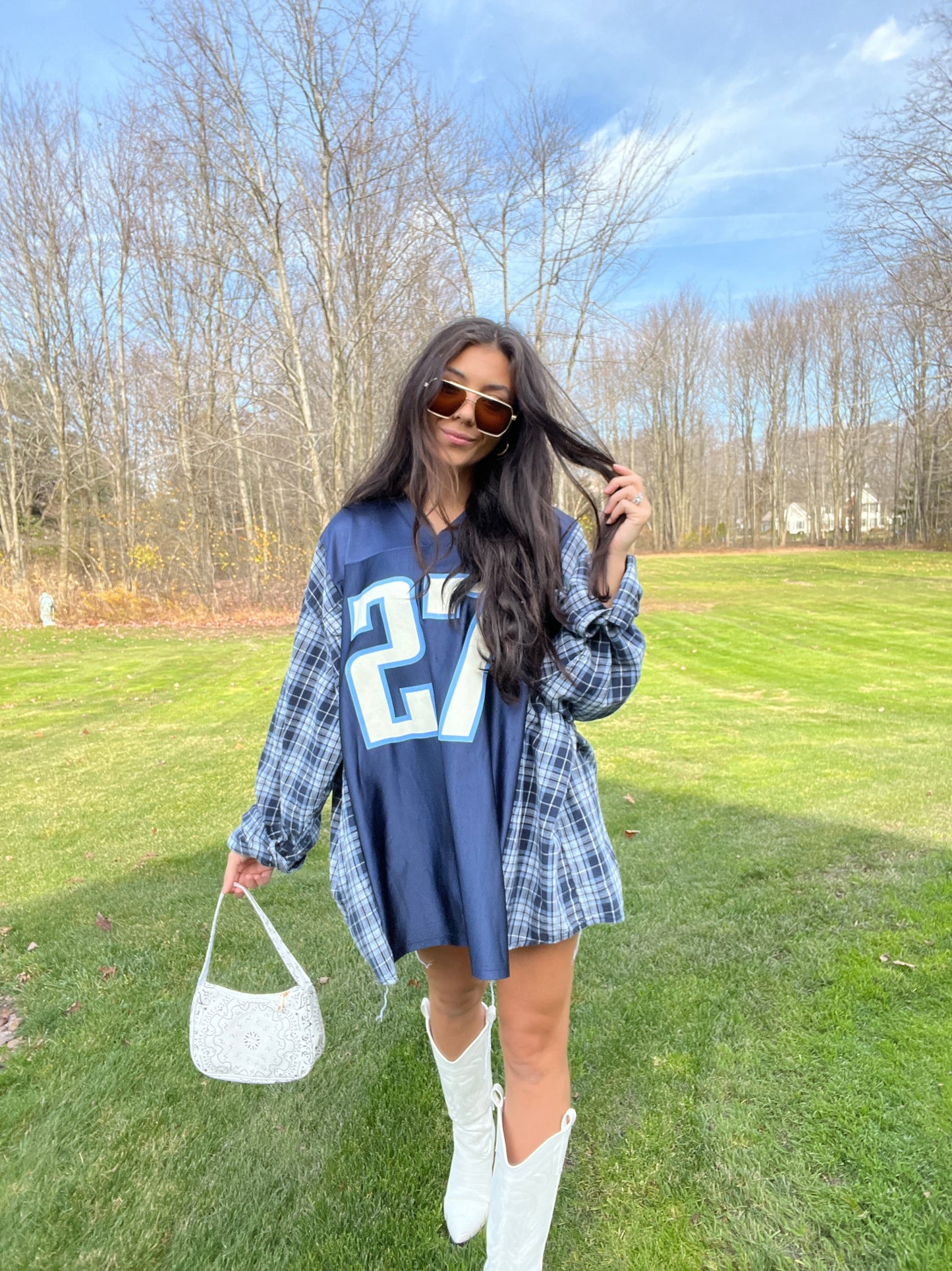 #27 GEORGE TITANS JERSEY X FLANNEL