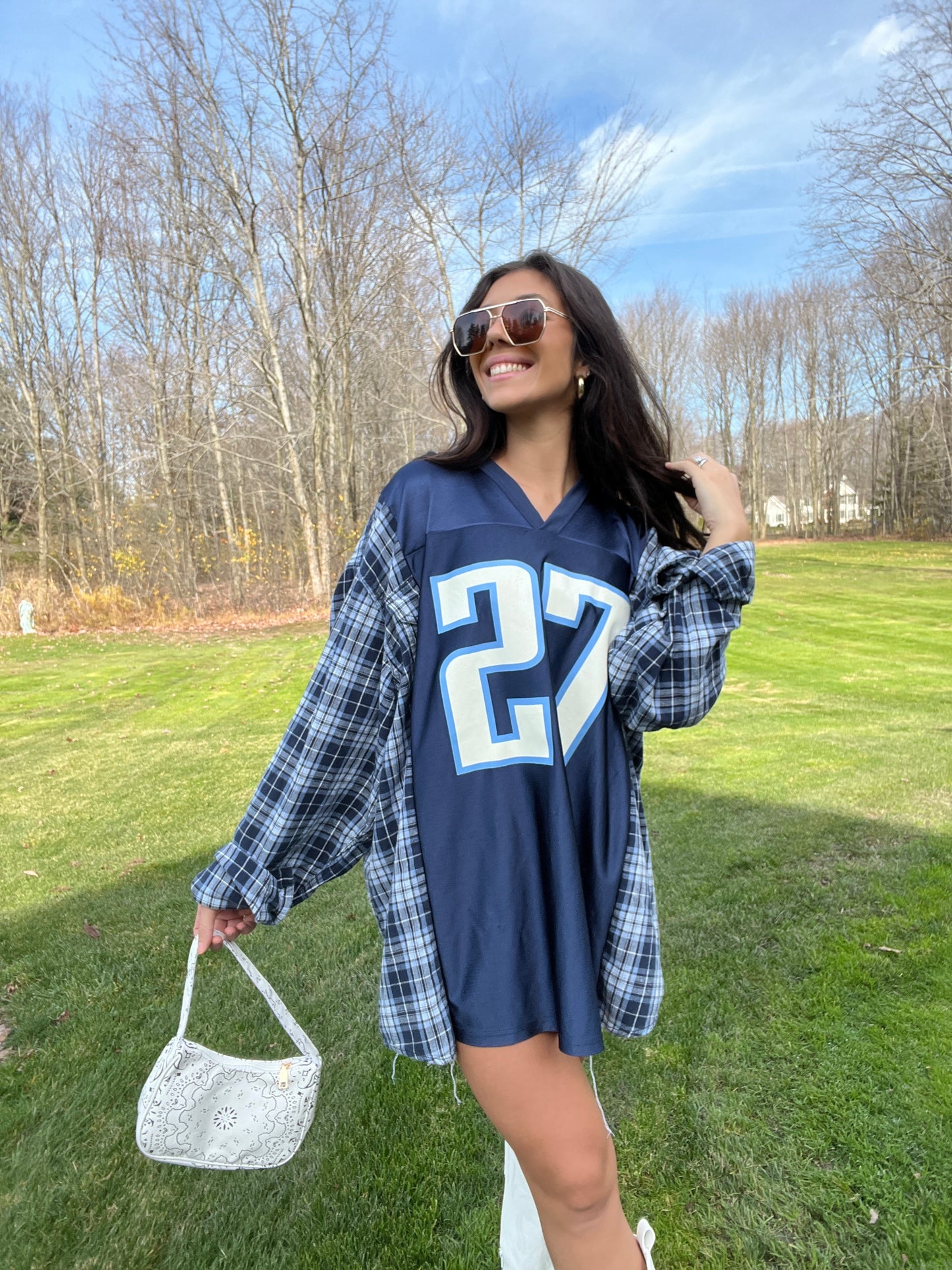 #27 GEORGE TITANS JERSEY X FLANNEL