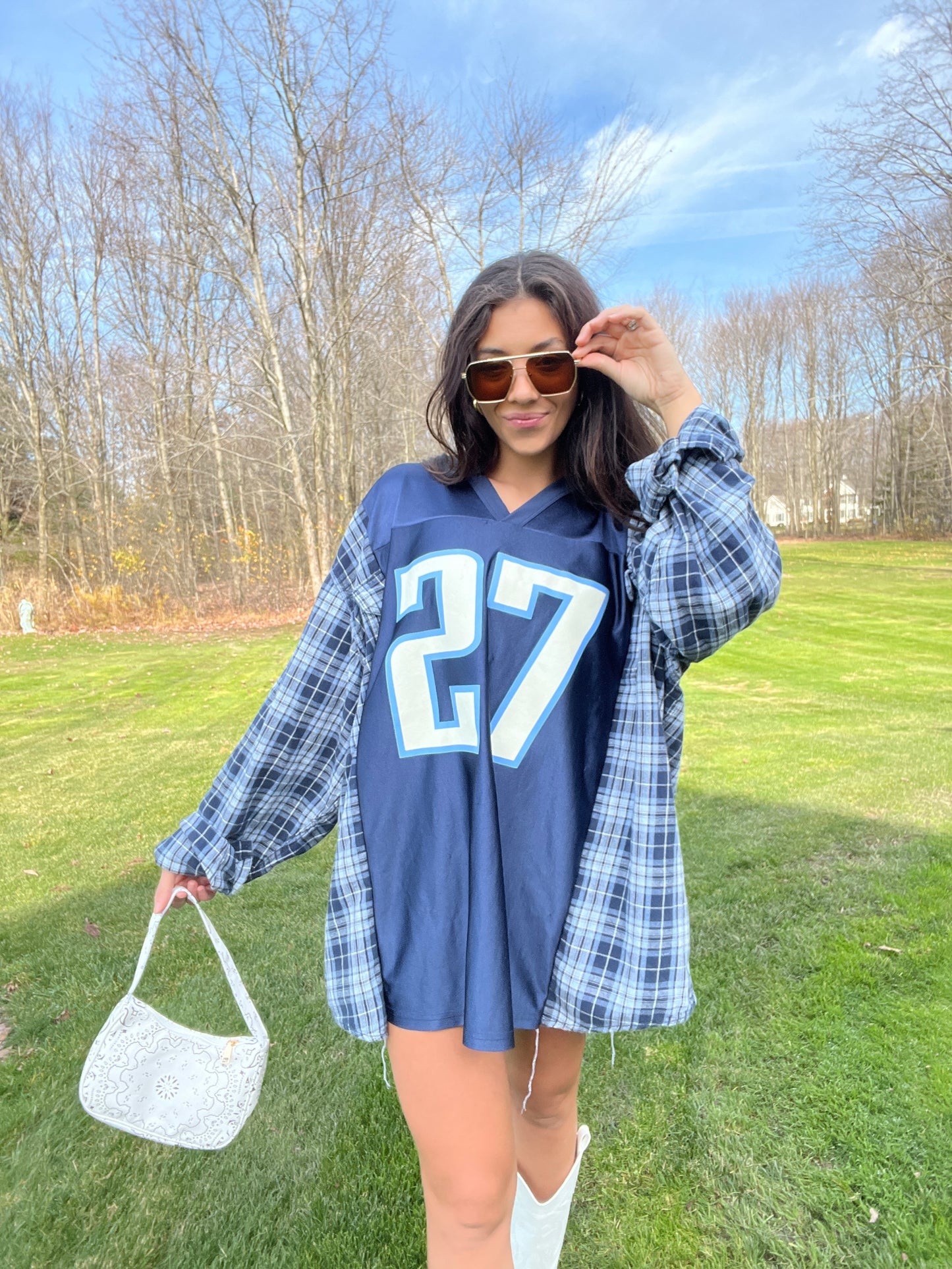#27 GEORGE TITANS JERSEY X FLANNEL