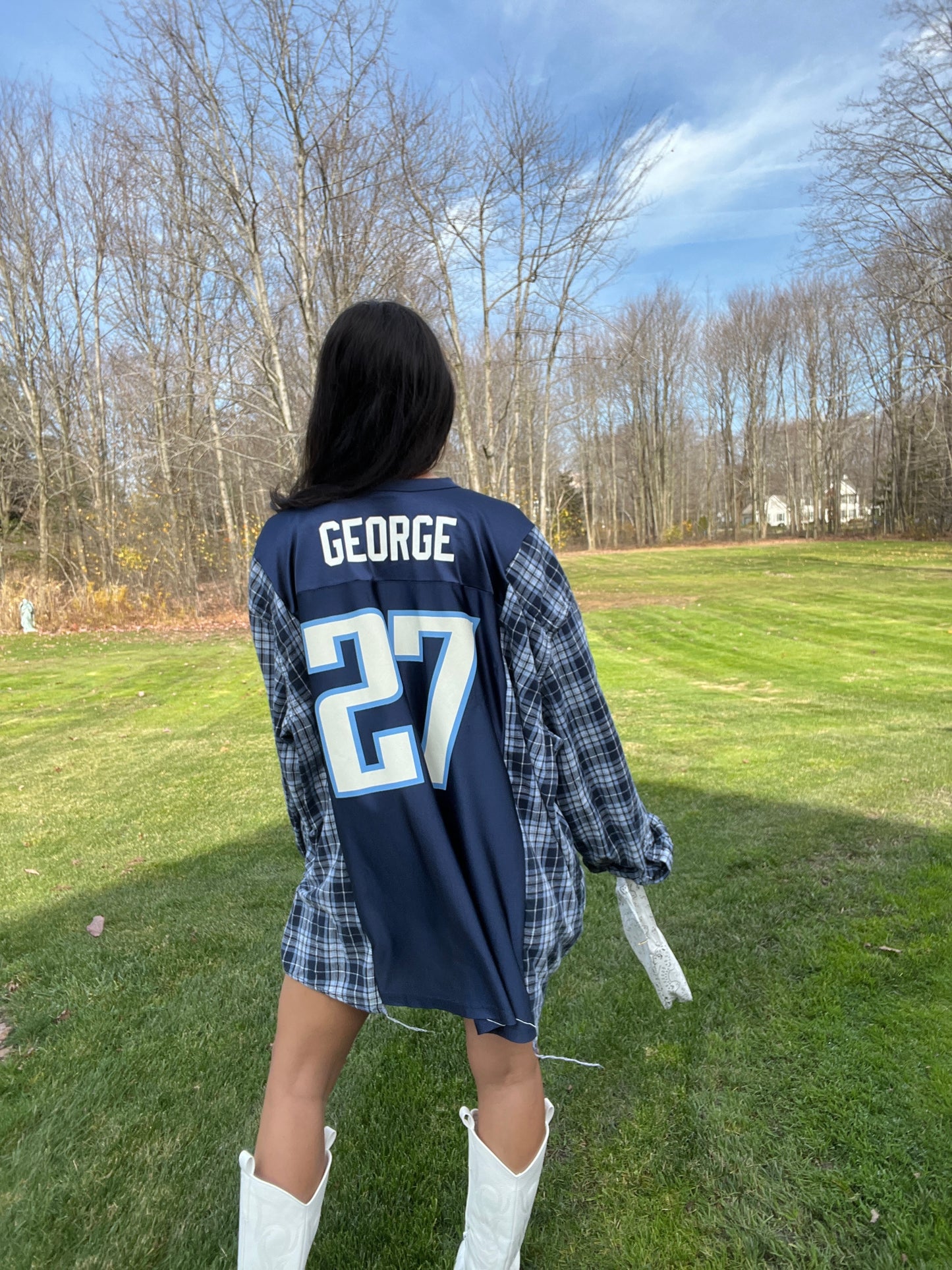 #27 GEORGE TITANS JERSEY X FLANNEL
