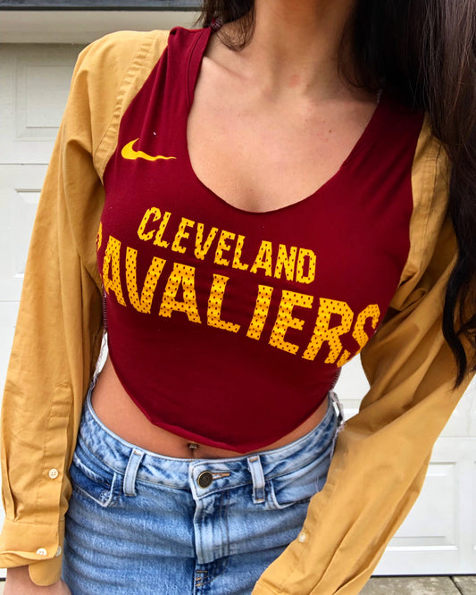 GOLD & MAROON CAVS TOP