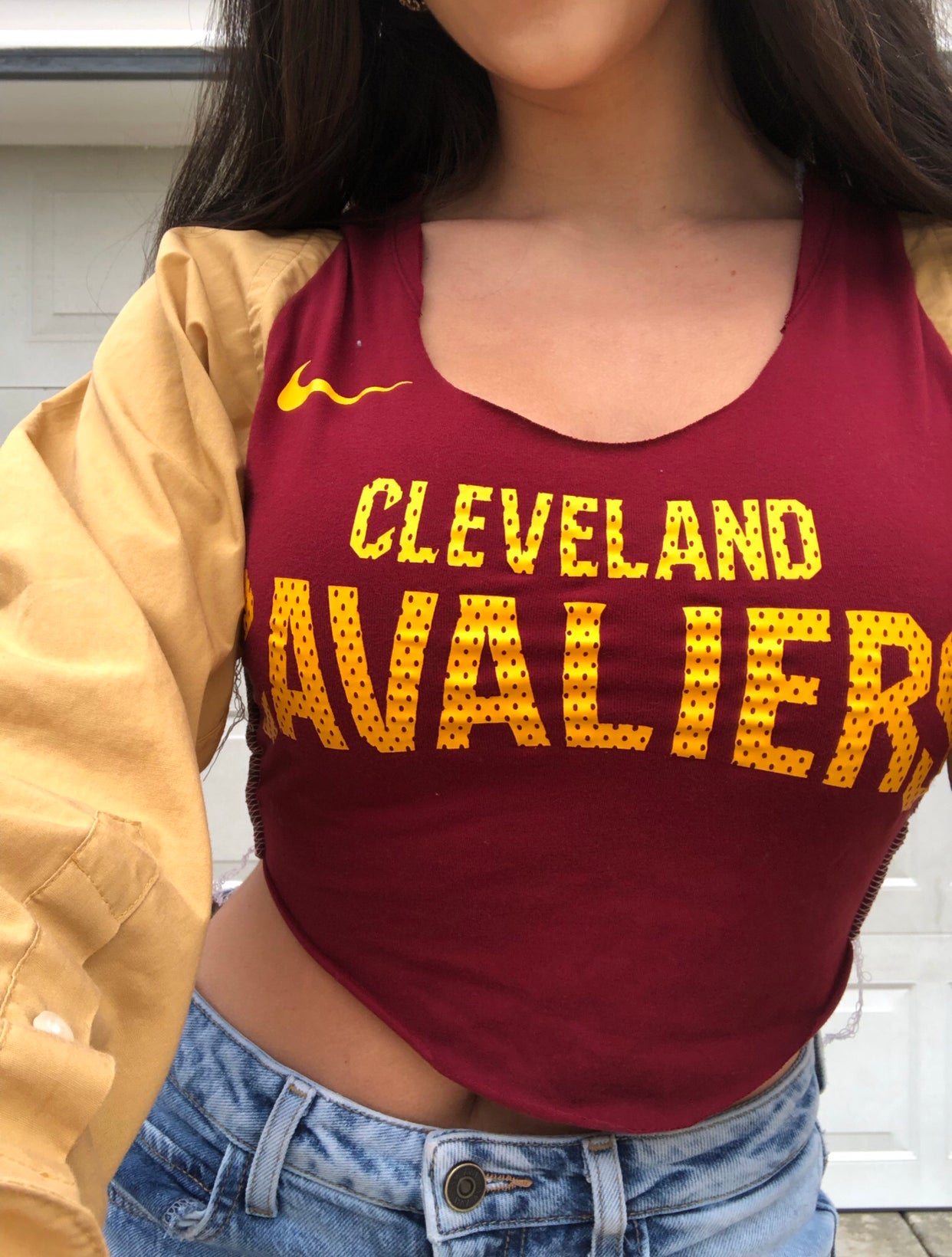 GOLD & MAROON CAVS TOP