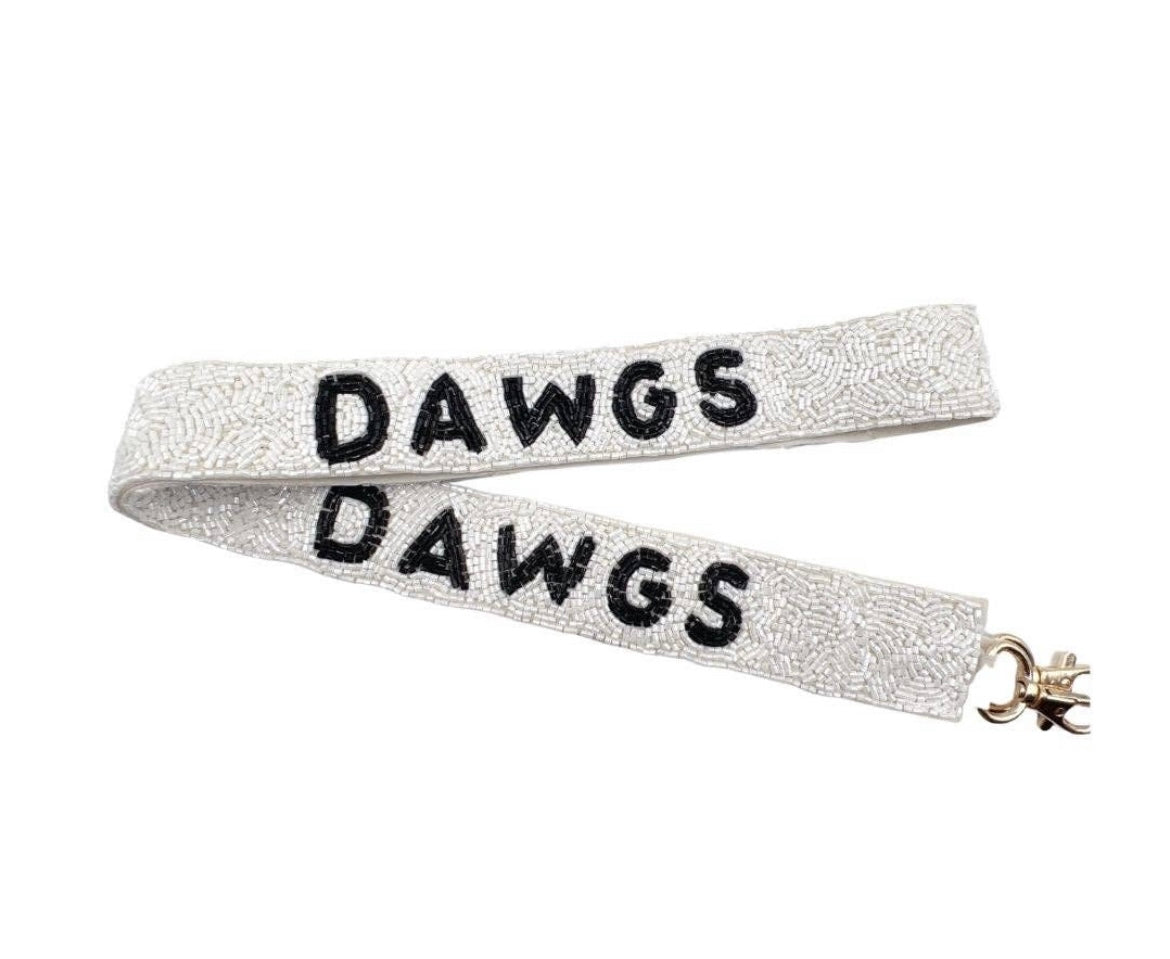 BEADED BAG STRAPS