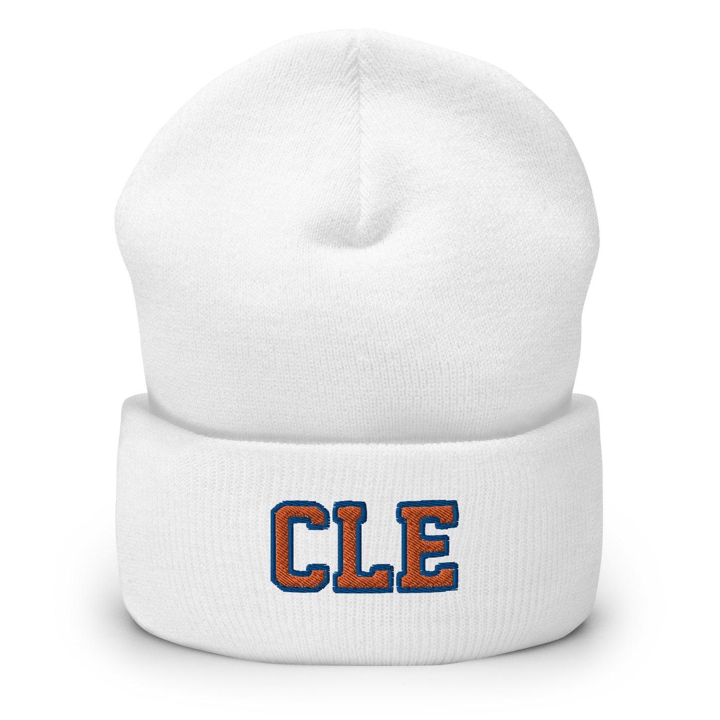 OLD SCHOOL CLEVELAND BASKETBALL CUFFED BEANIE