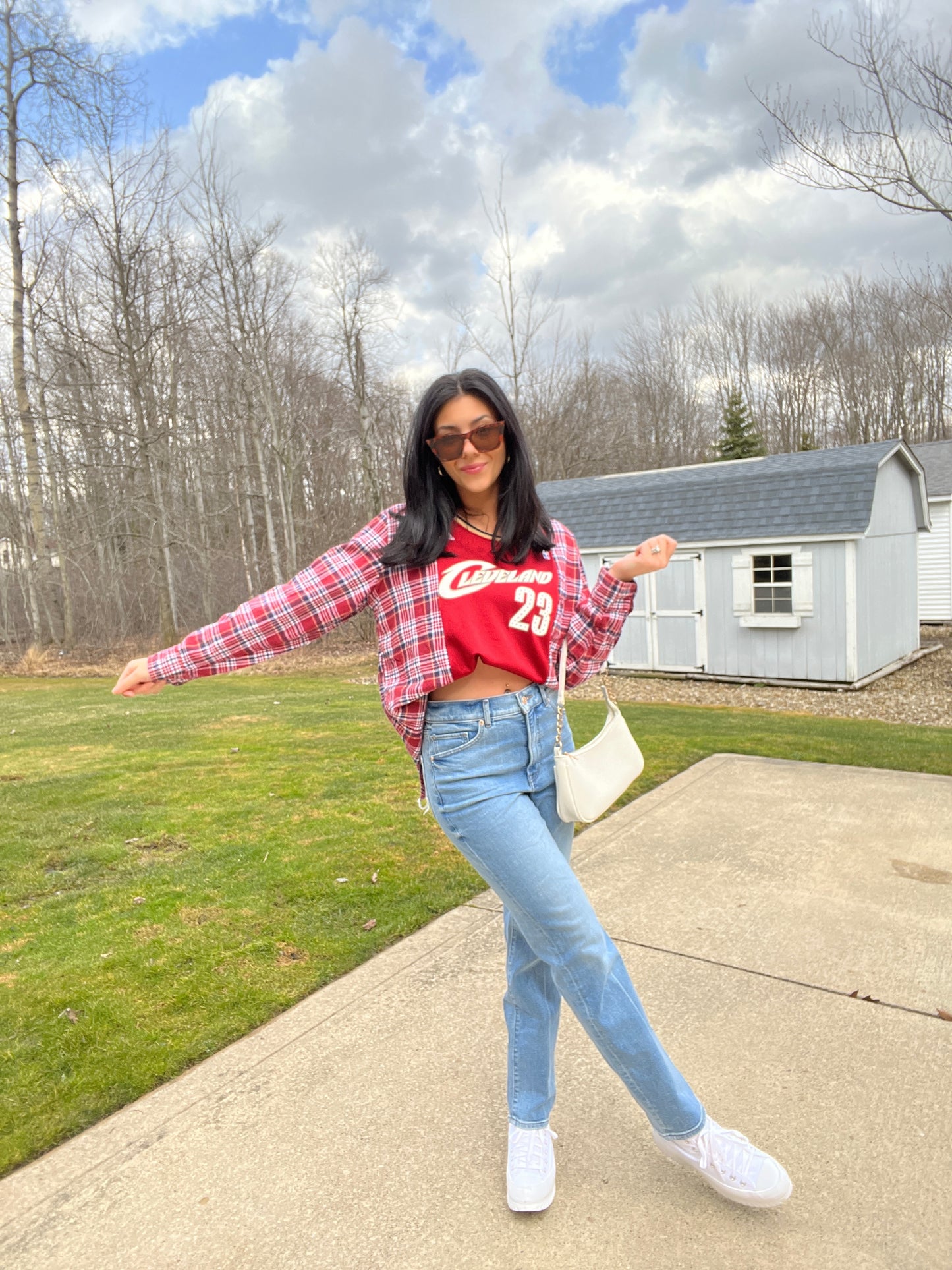 VINTAGE JAMES CAVS JERSEY X FLANNEL