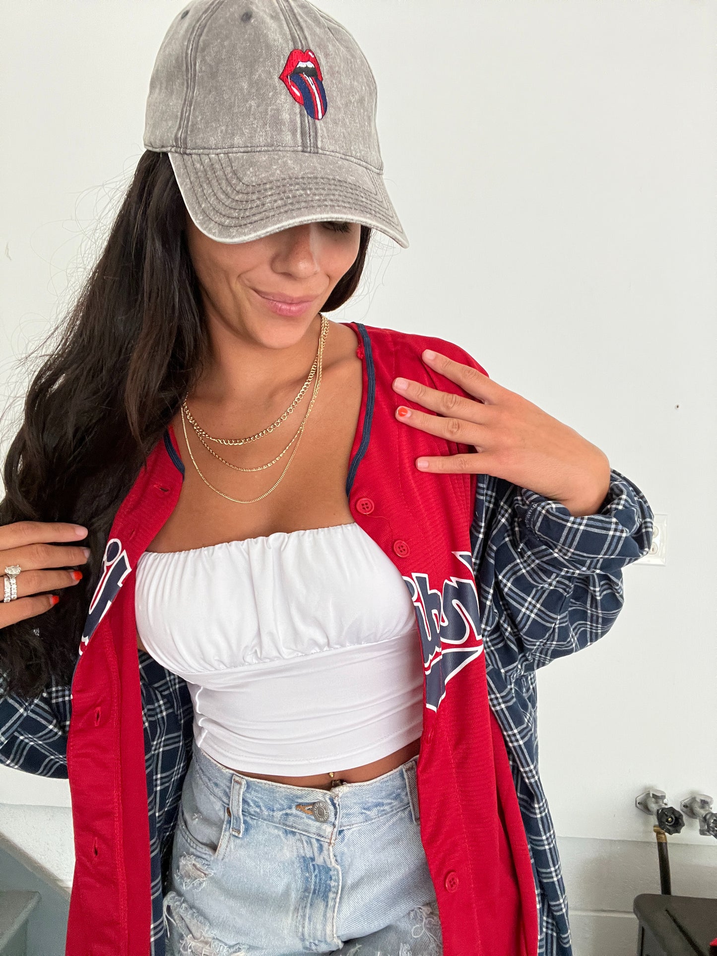 SANTANA RED JERSEY X FLANNEL