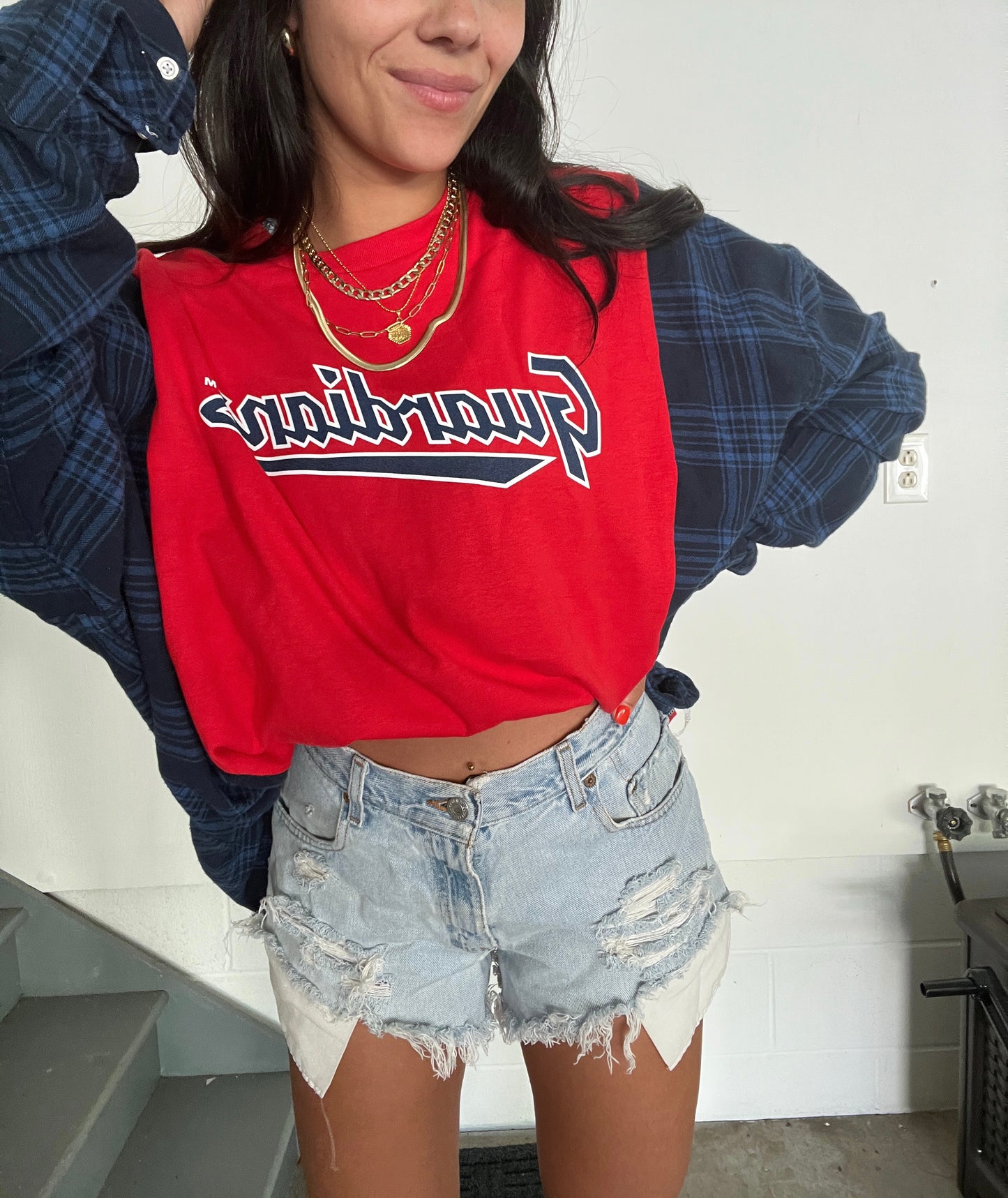 GUARDIANS FLANNEL TEE