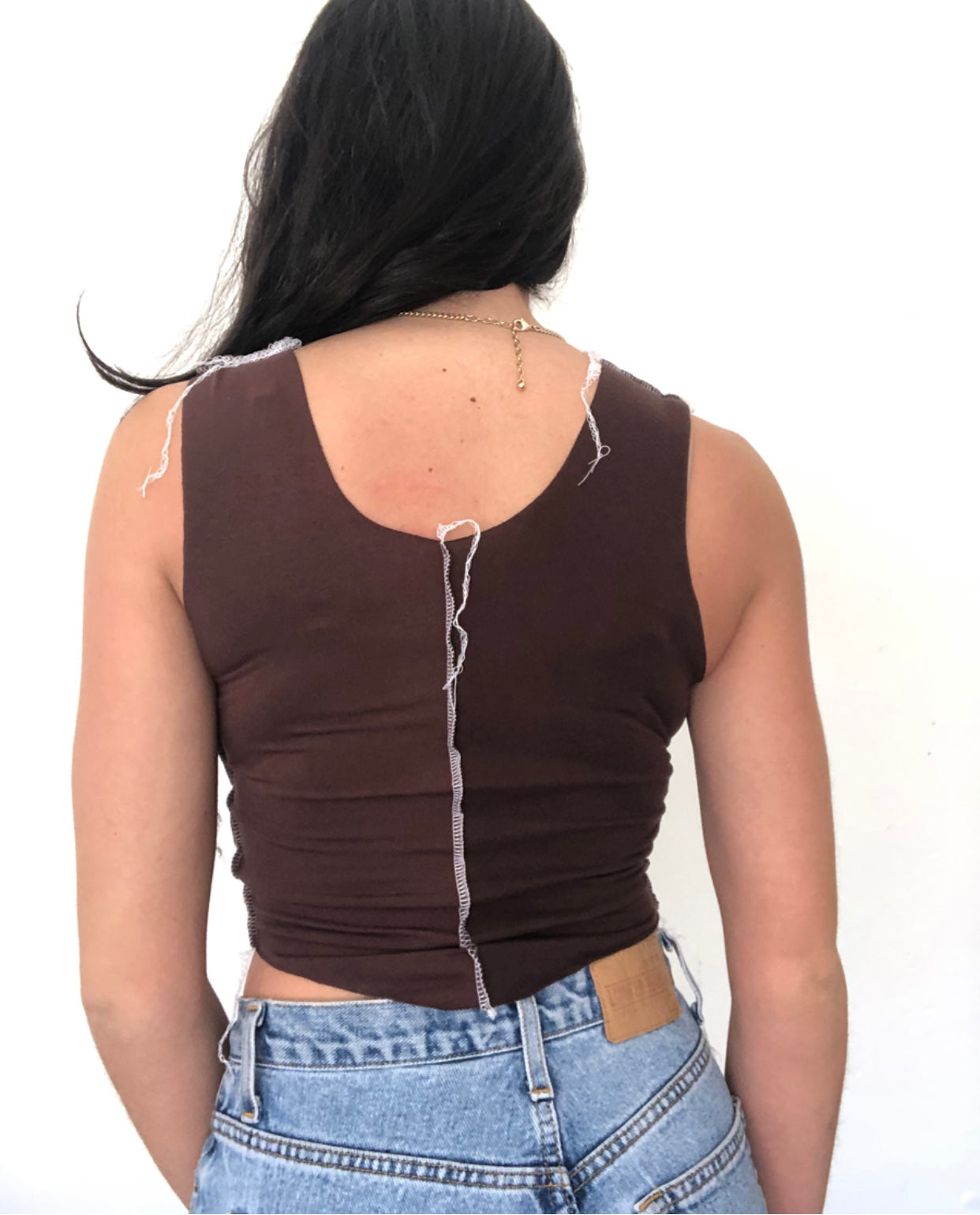 Browns Cheetah New Patchwork Tank