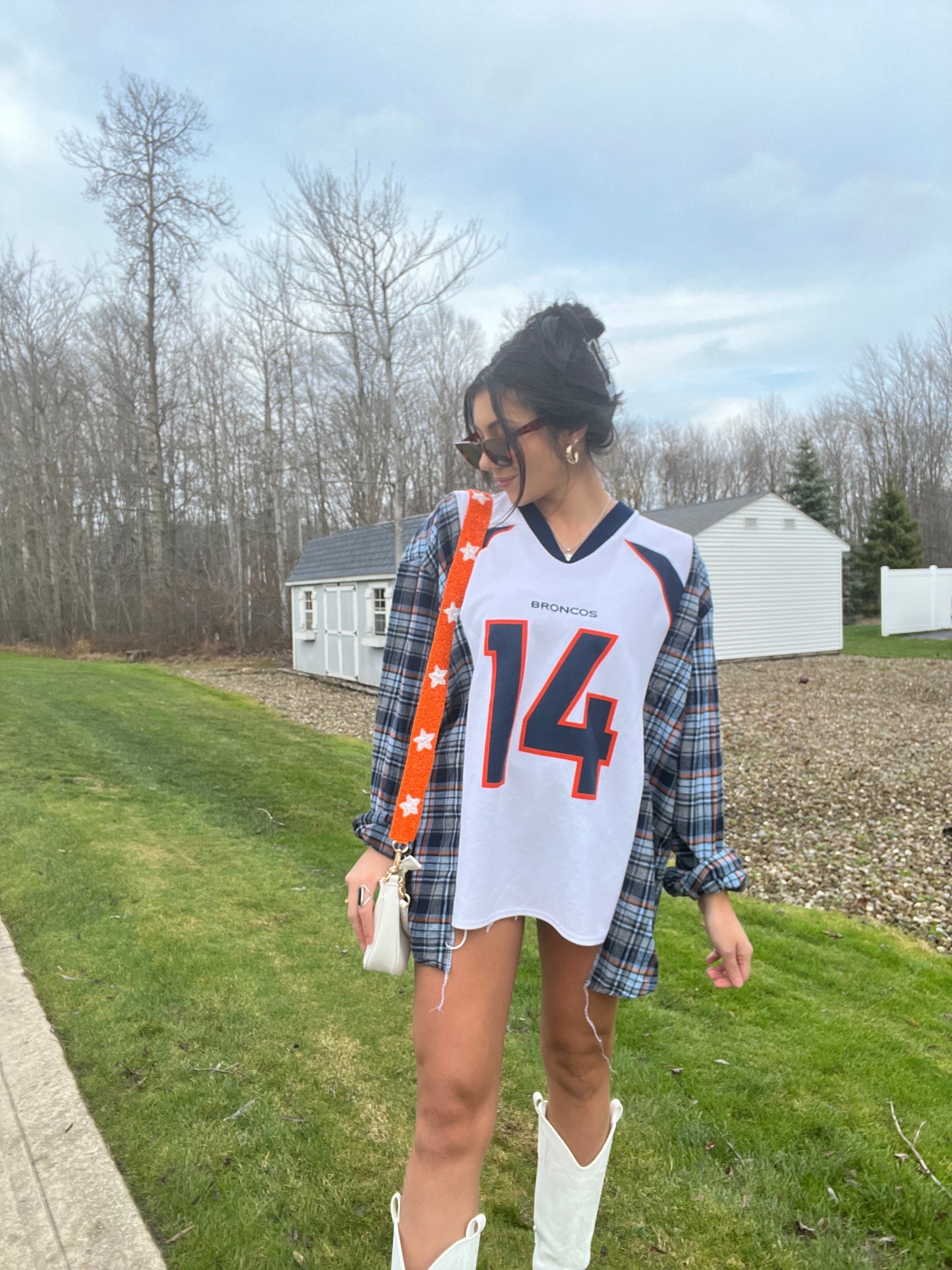 #14 GRIESE BRONCOS JERSEY X FLANNEL