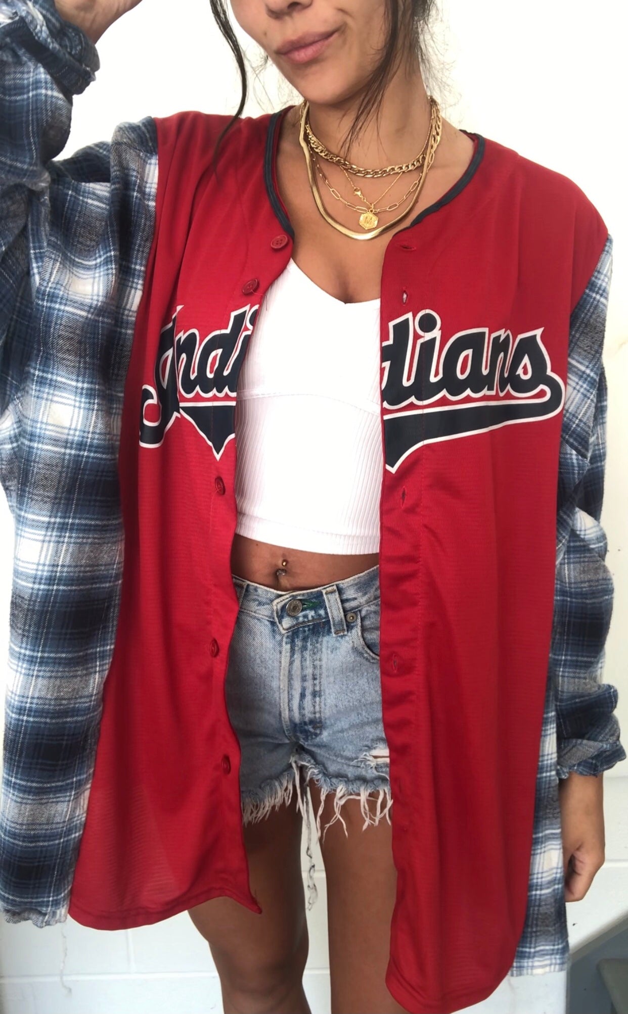 RED JERSEY FLANNEL