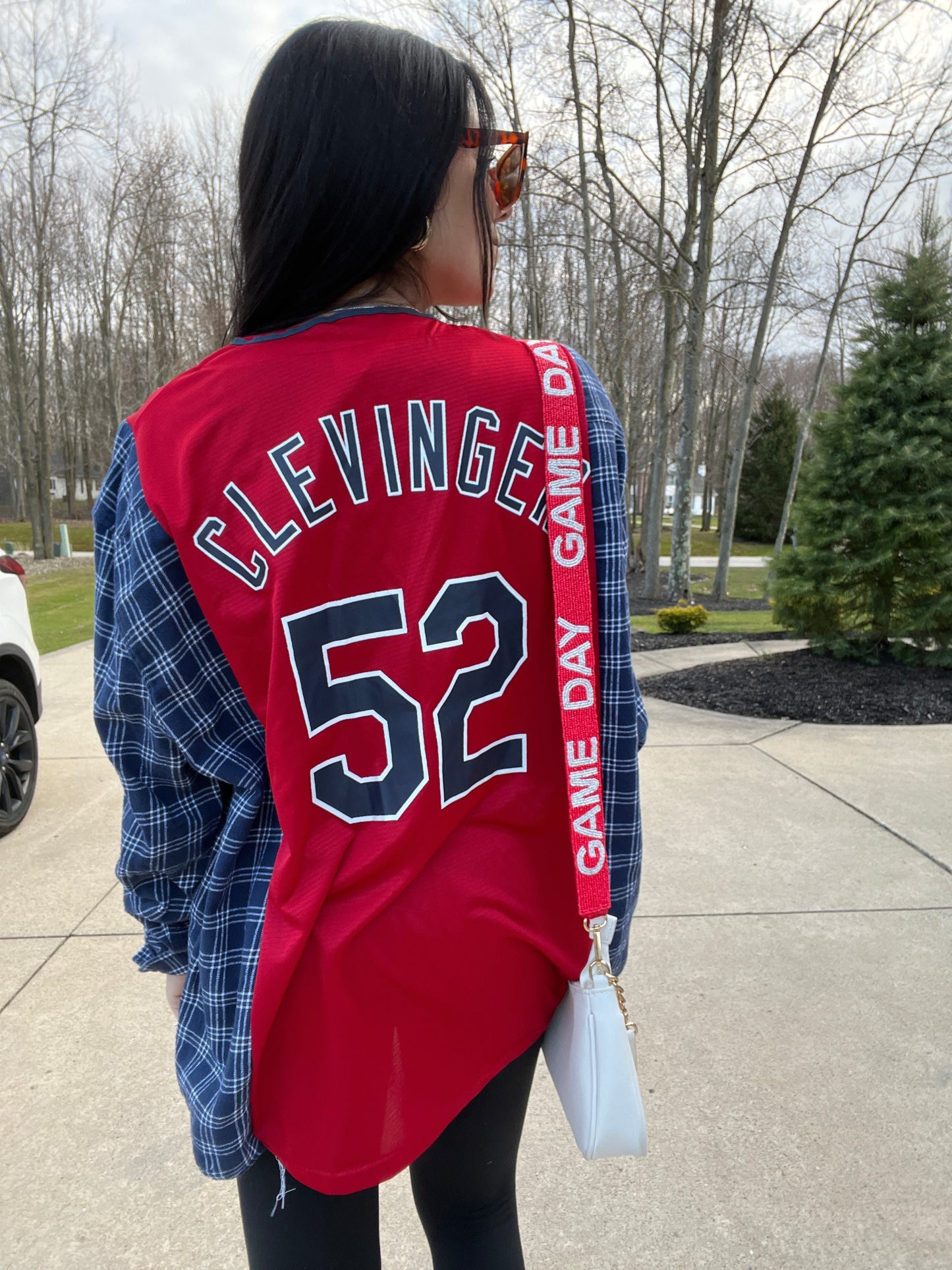 CLEVELAND BASEBALL CLEVINGER JERSEY X FLANNEL