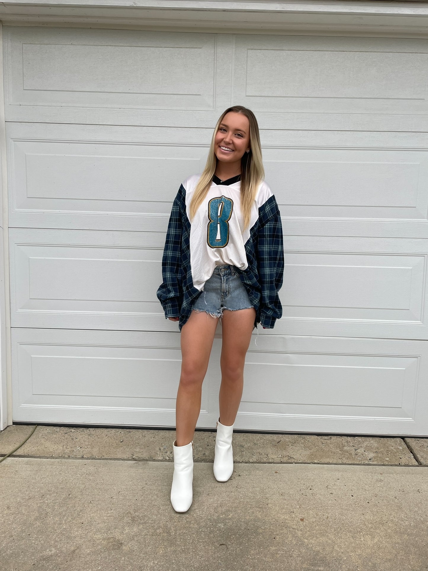 #8 BRUNNEL JAGUARS JERSEY X FLANNEL