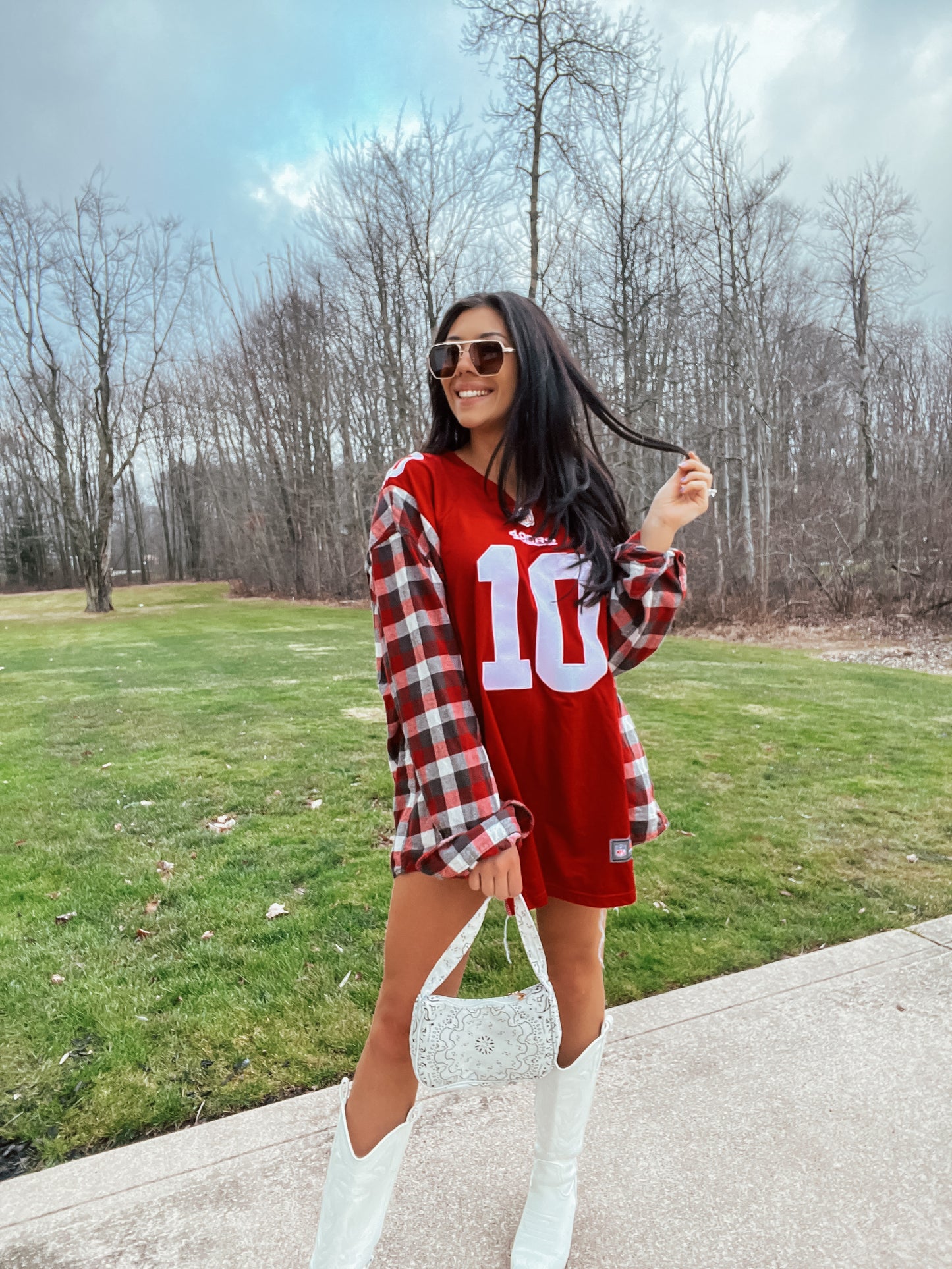 #10 GAROPPOLO 49ERS JERSEY X FLANNEL