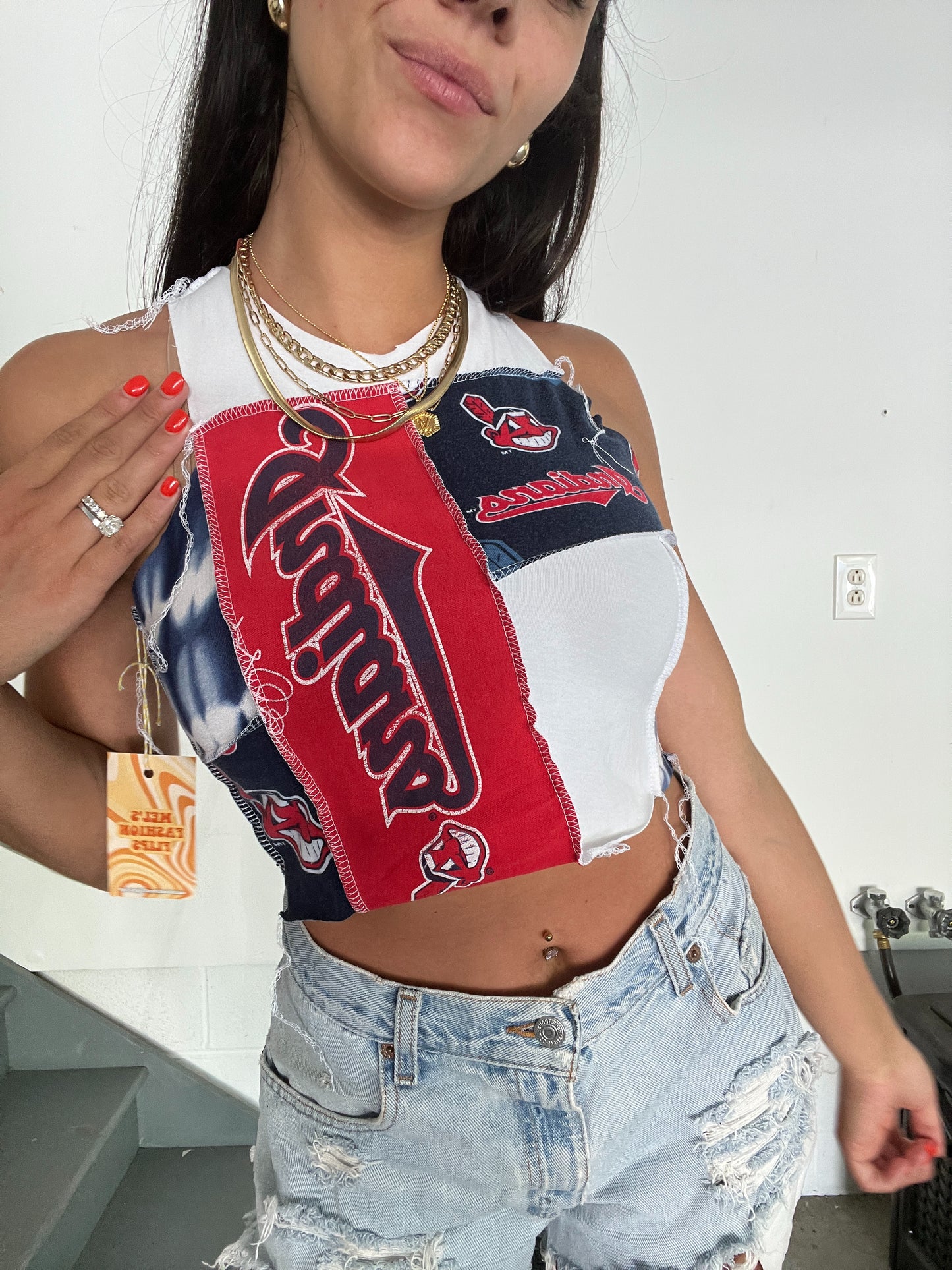 TIE DYE CLASSIC PATCHWORK TANK