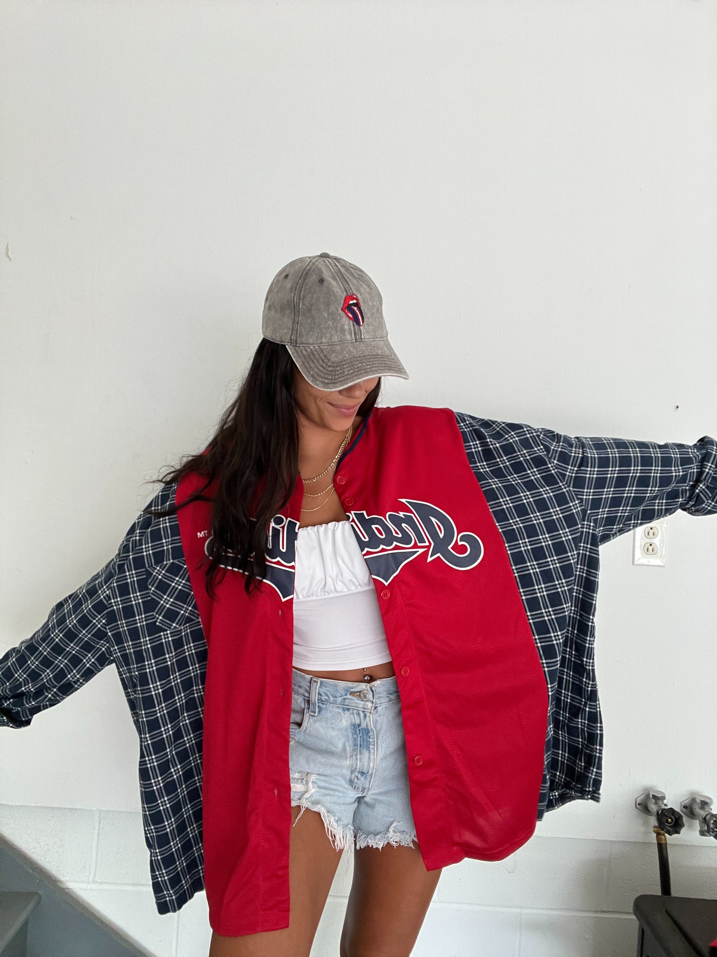 SANTANA RED JERSEY X FLANNEL