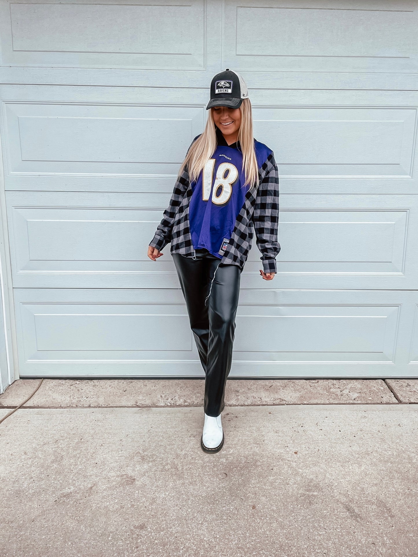 #18 GRBAC RAVENS JERSEY X FLANNEL