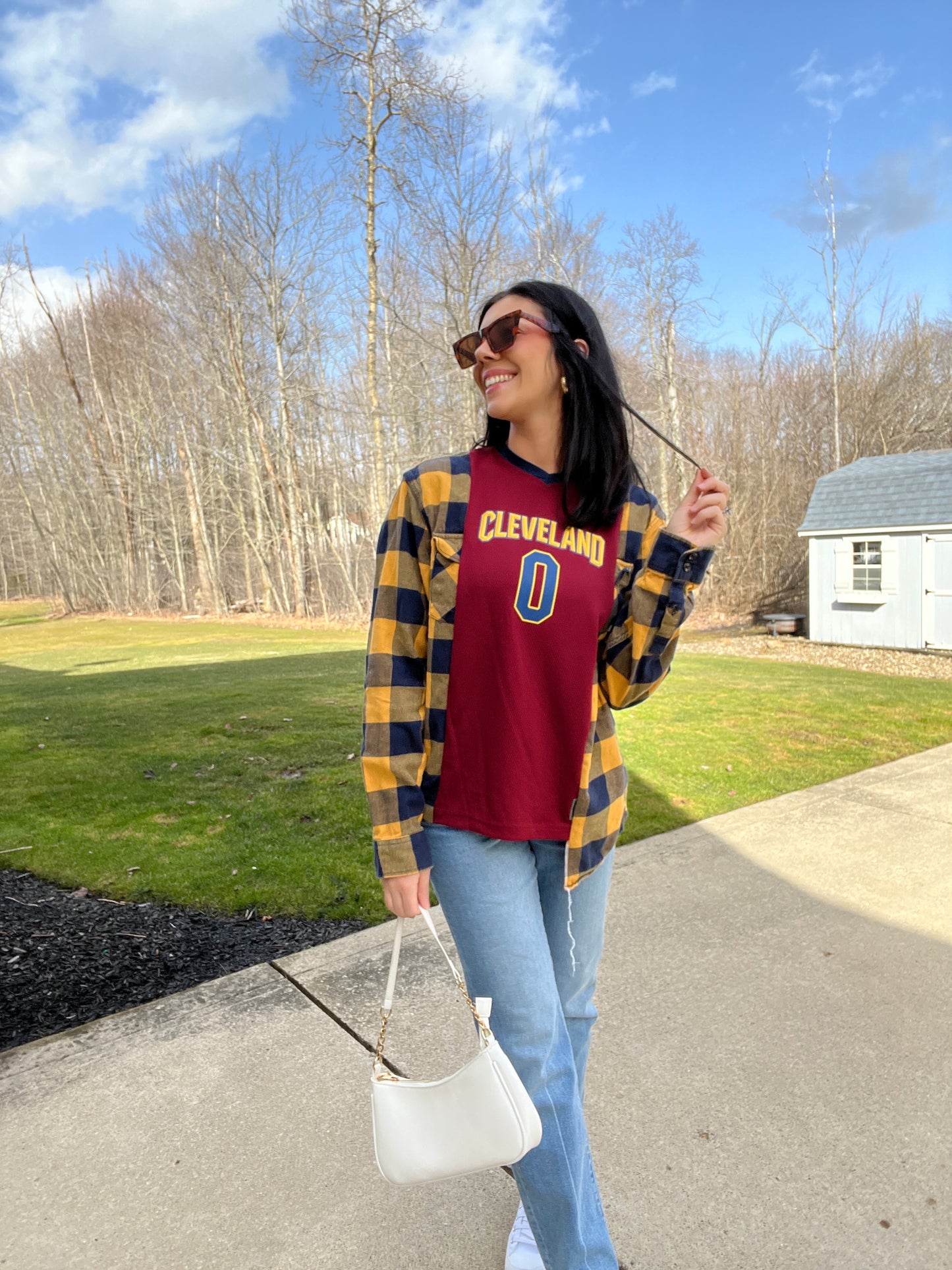 0 LOVE CAVS JERSEY X FLANNEL