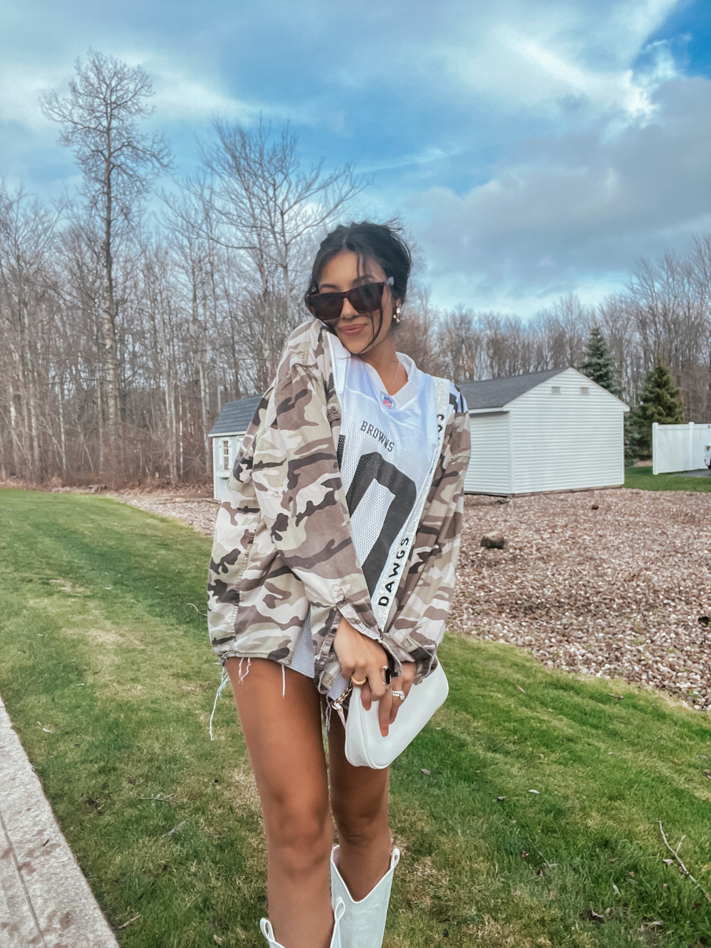 #10 HOLCOMB BROWNS JERSEY X CAMO