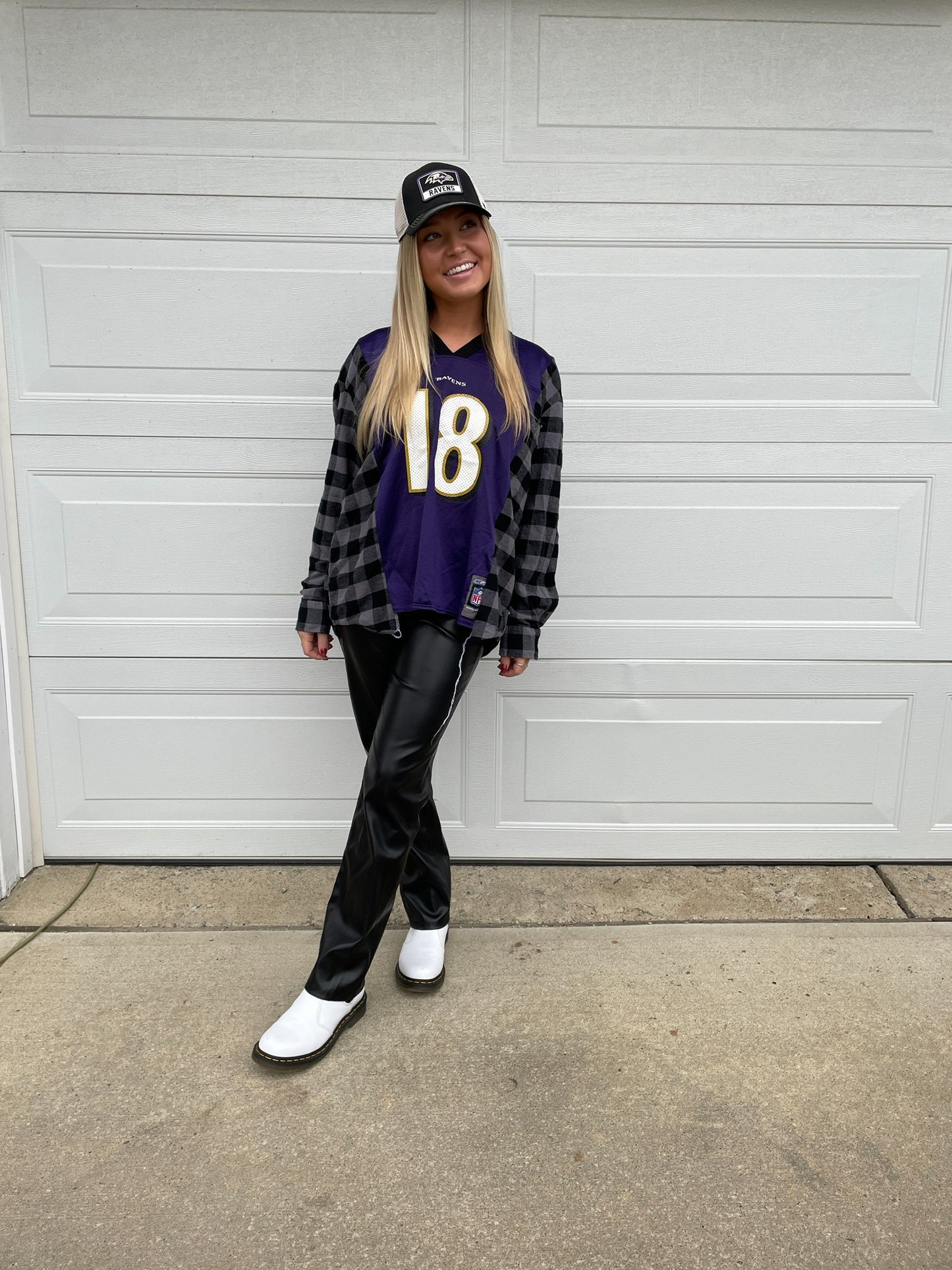 #18 GRBAC RAVENS JERSEY X FLANNEL