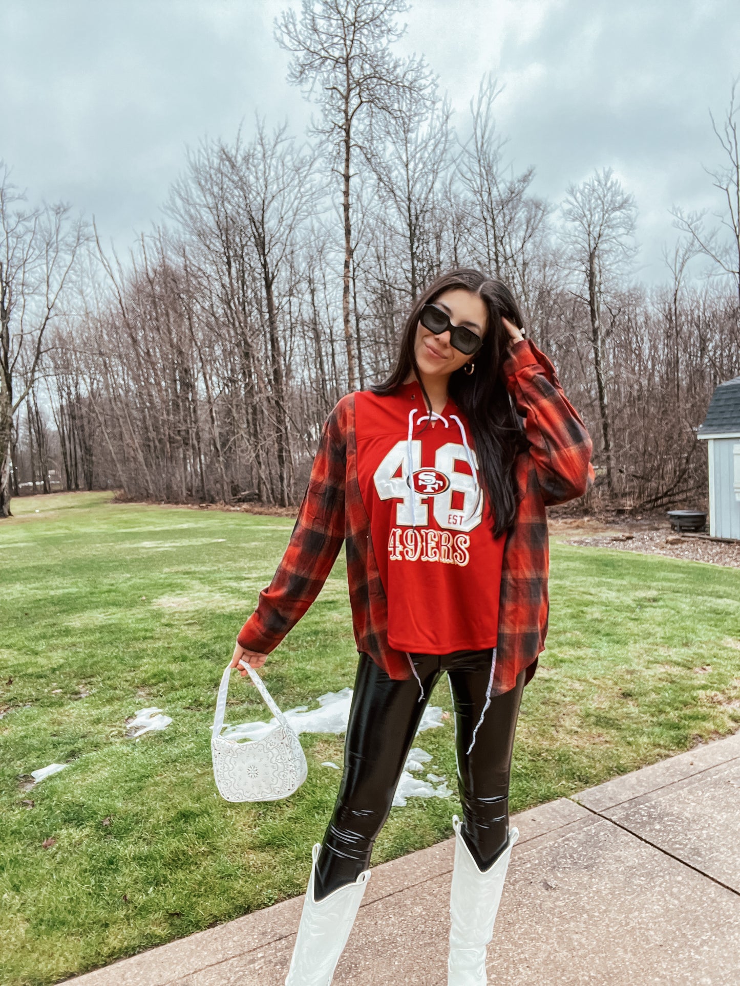 NO NAME 49ERS JERSEY X FLANNEL