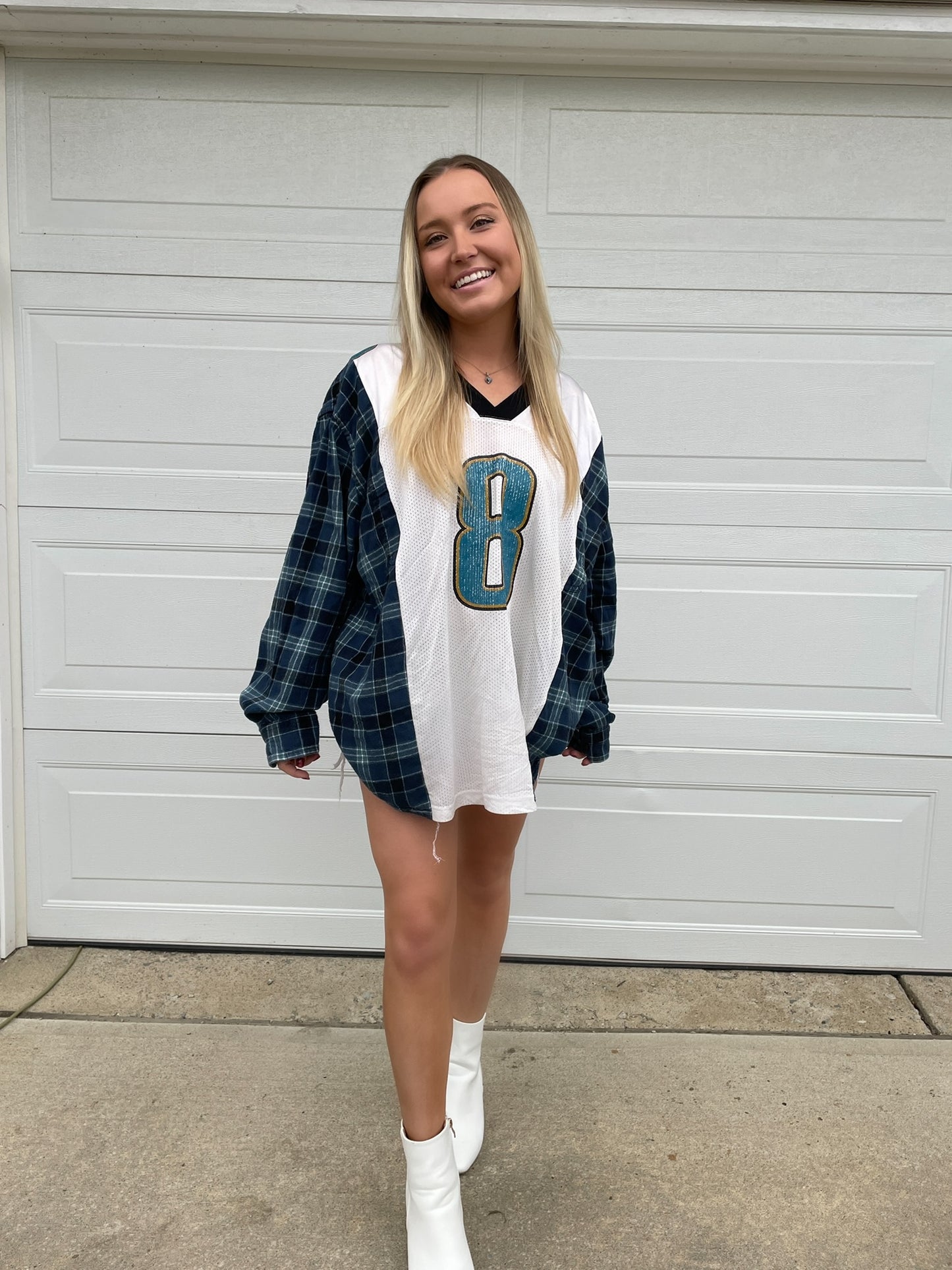 #8 BRUNNEL JAGUARS JERSEY X FLANNEL
