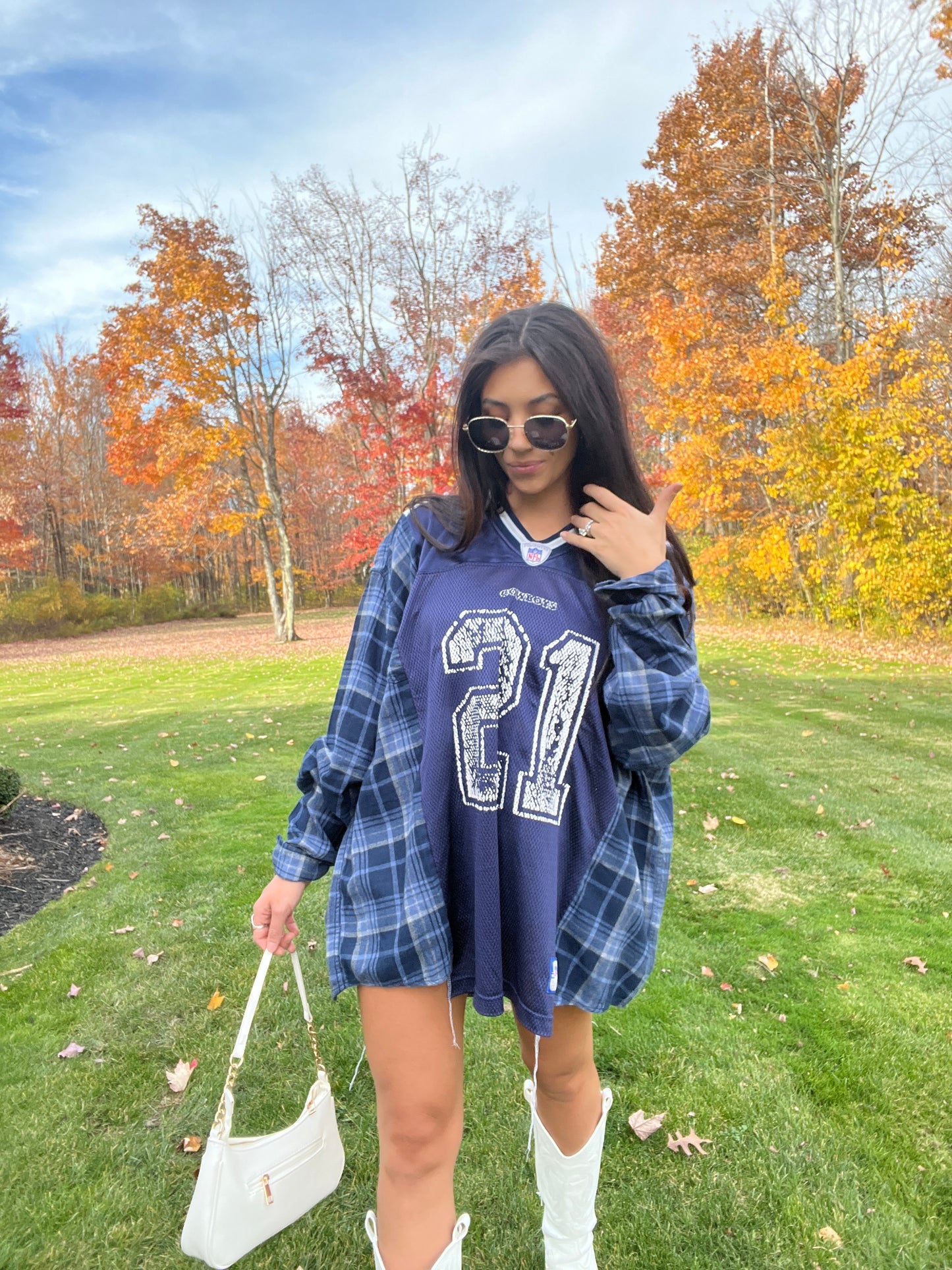 #21 JONES COWBOYS JERSEY X FLANNEL