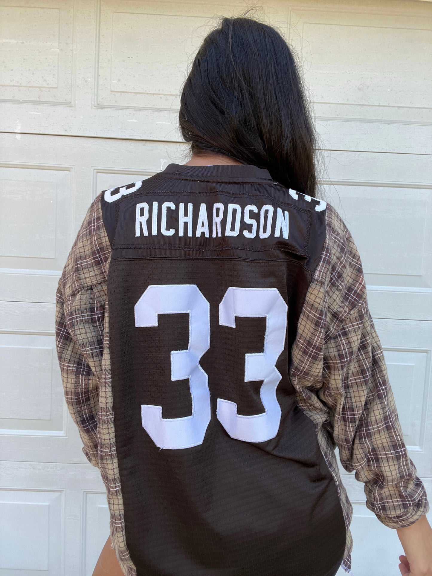 CLEVELAND FOOTBALL JERSEY X FLANNEL