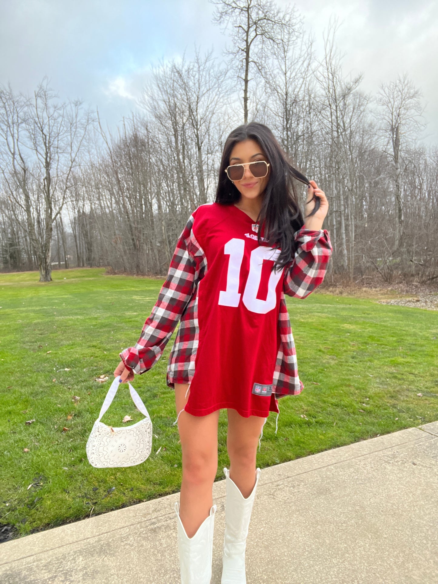 #10 GAROPPOLO 49ERS JERSEY X FLANNEL