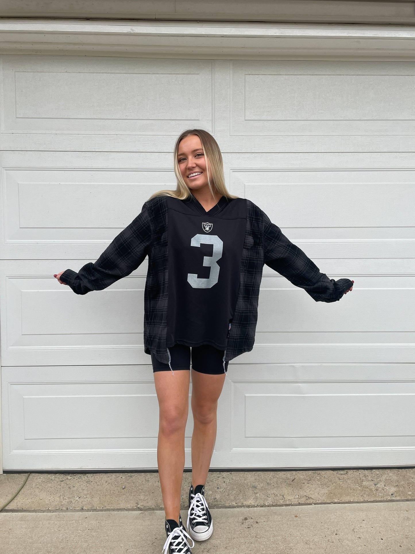 #3 PALMER RAIDERS JERSEY X FLANNEL