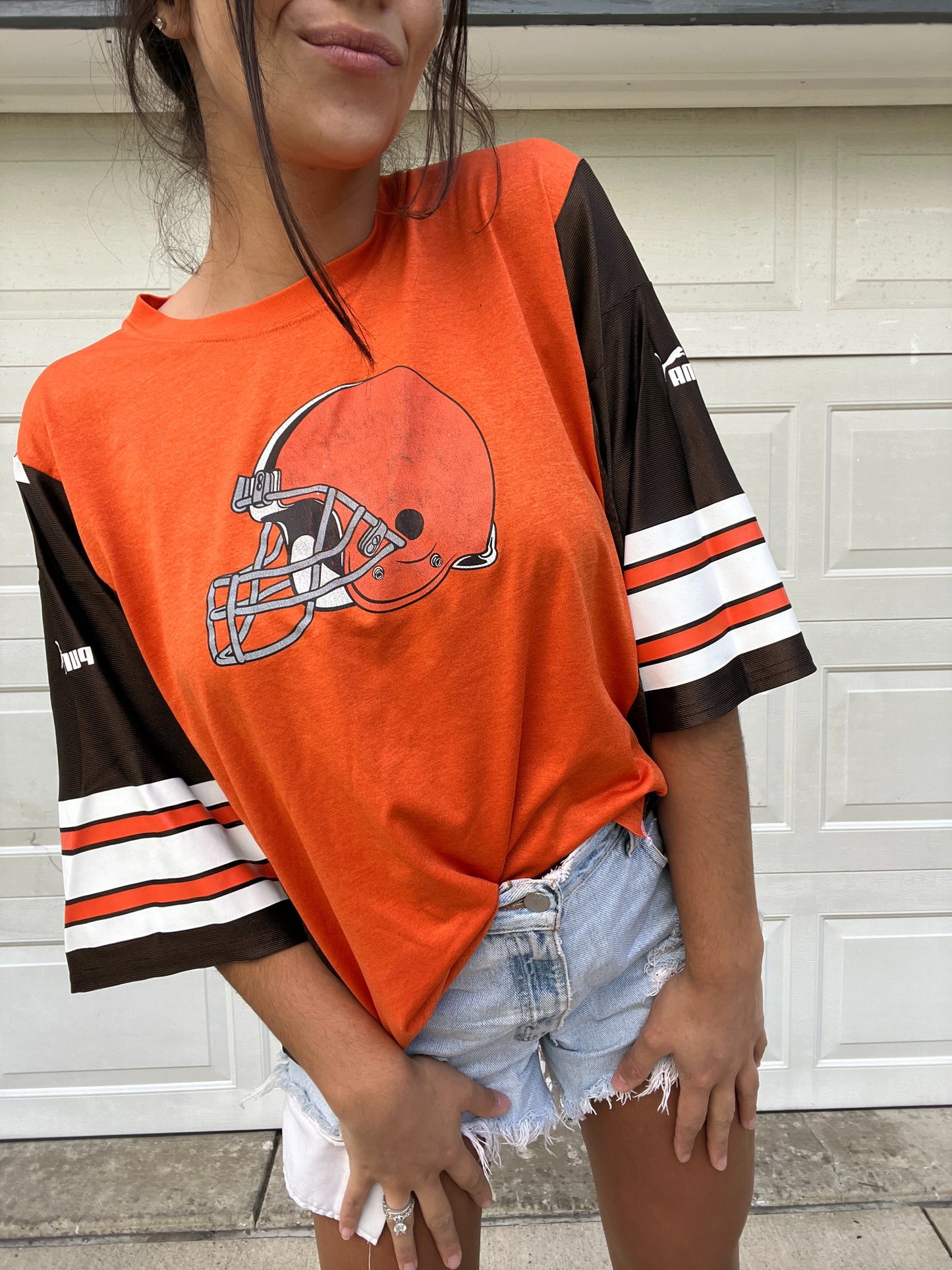 ORANGE HELMET JERSEY X TEE