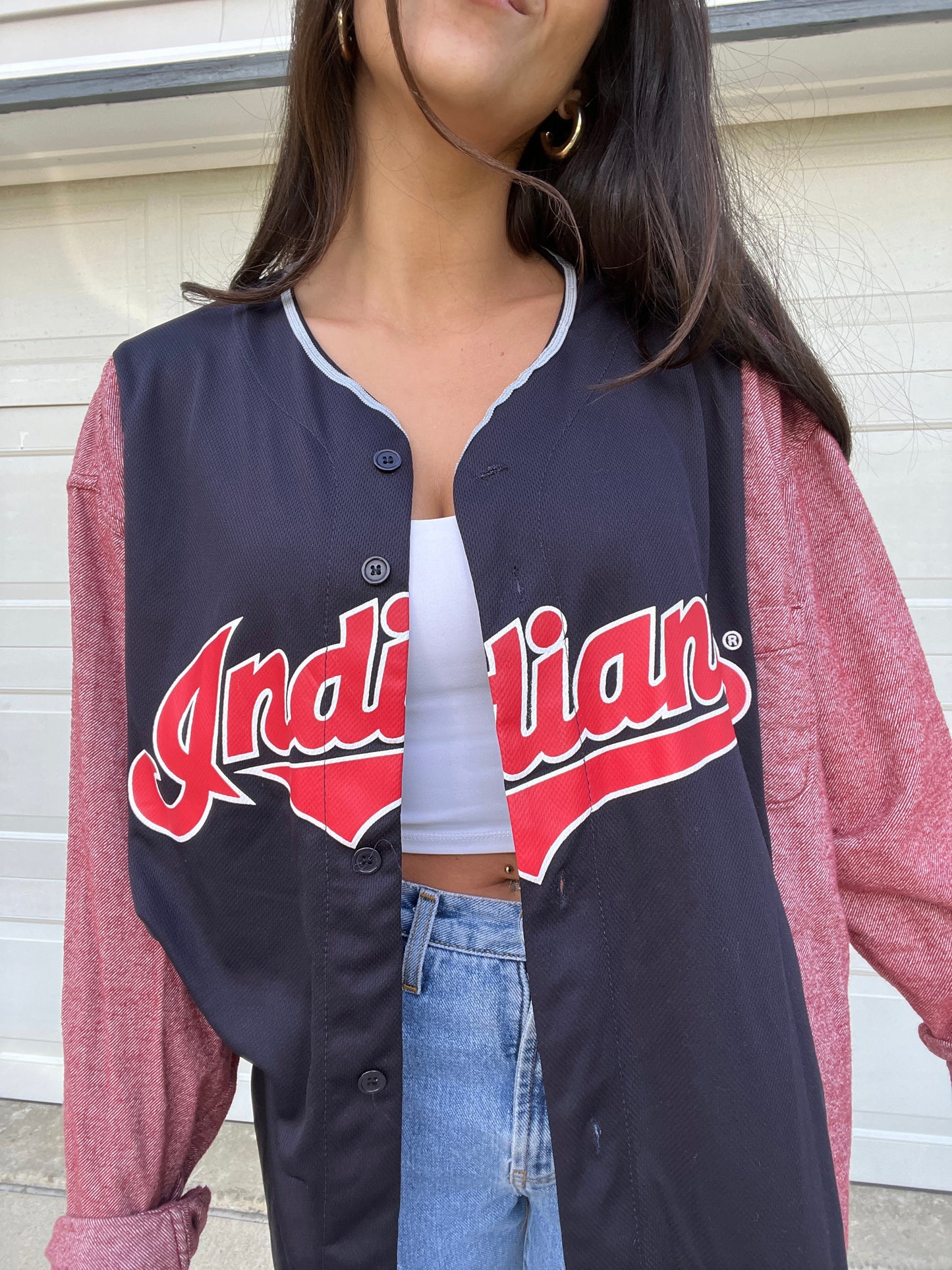 NAVY MILLER JERSEY X FLANNEL