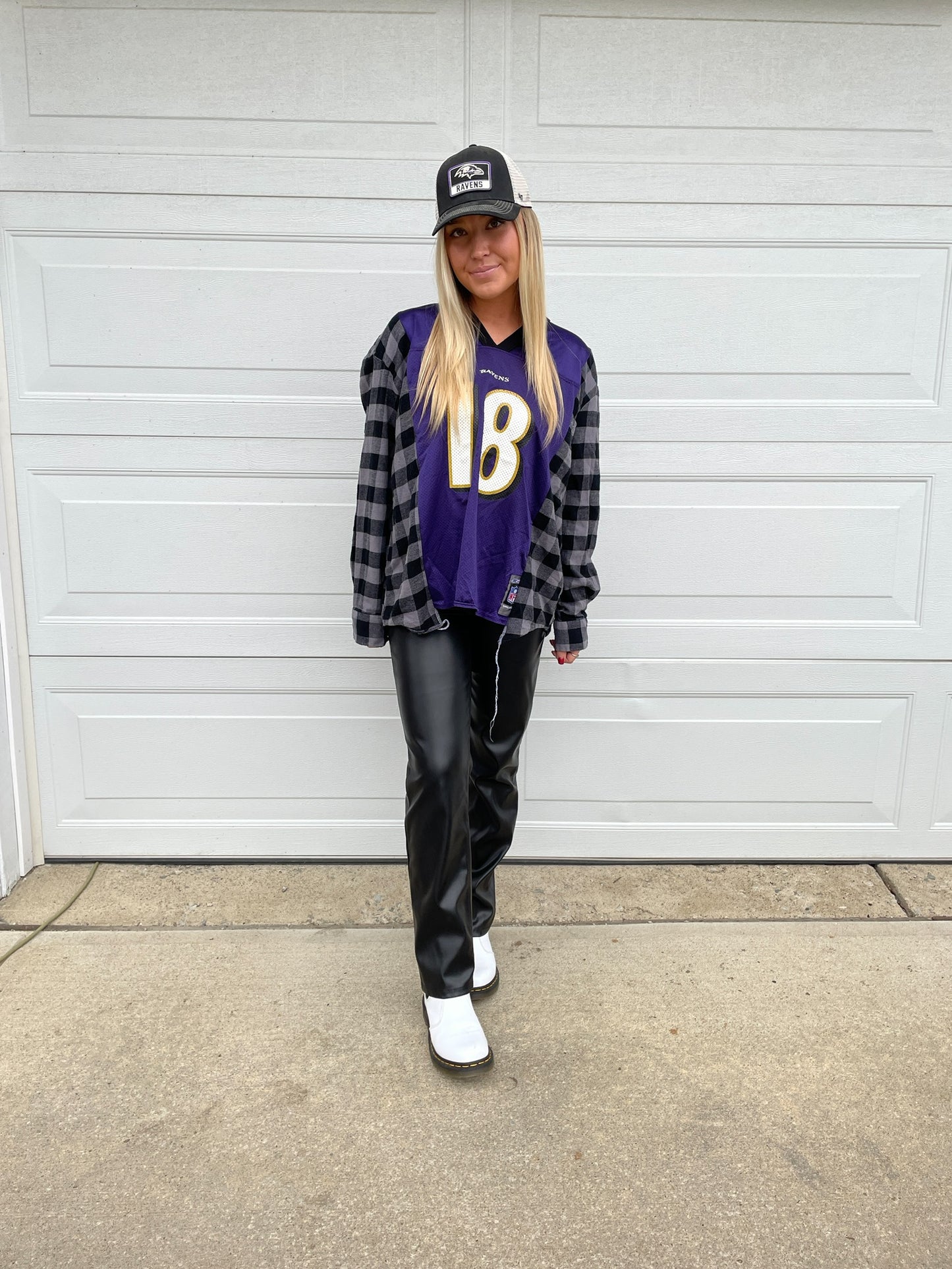 #18 GRBAC RAVENS JERSEY X FLANNEL