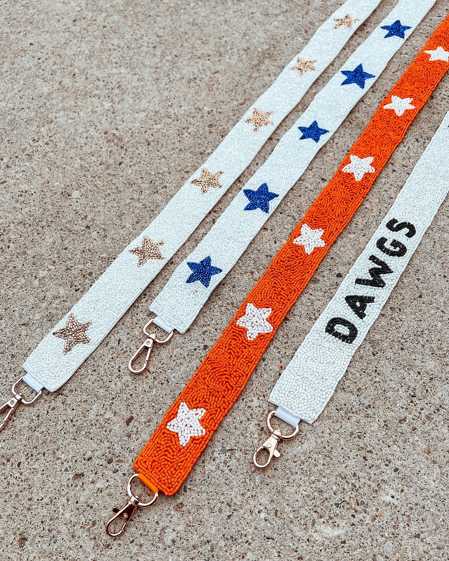 BEADED BAG STRAPS