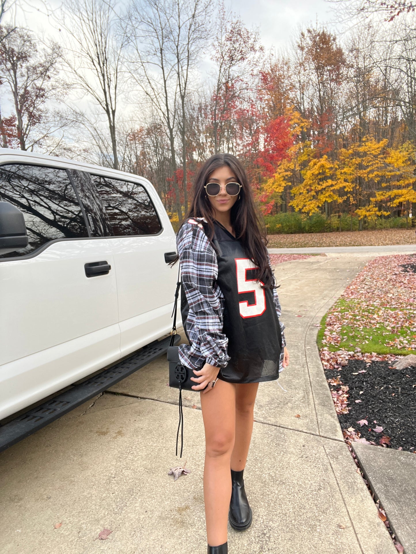 #5 ANDERSEN FALCONS JERSEY X FLANNEL