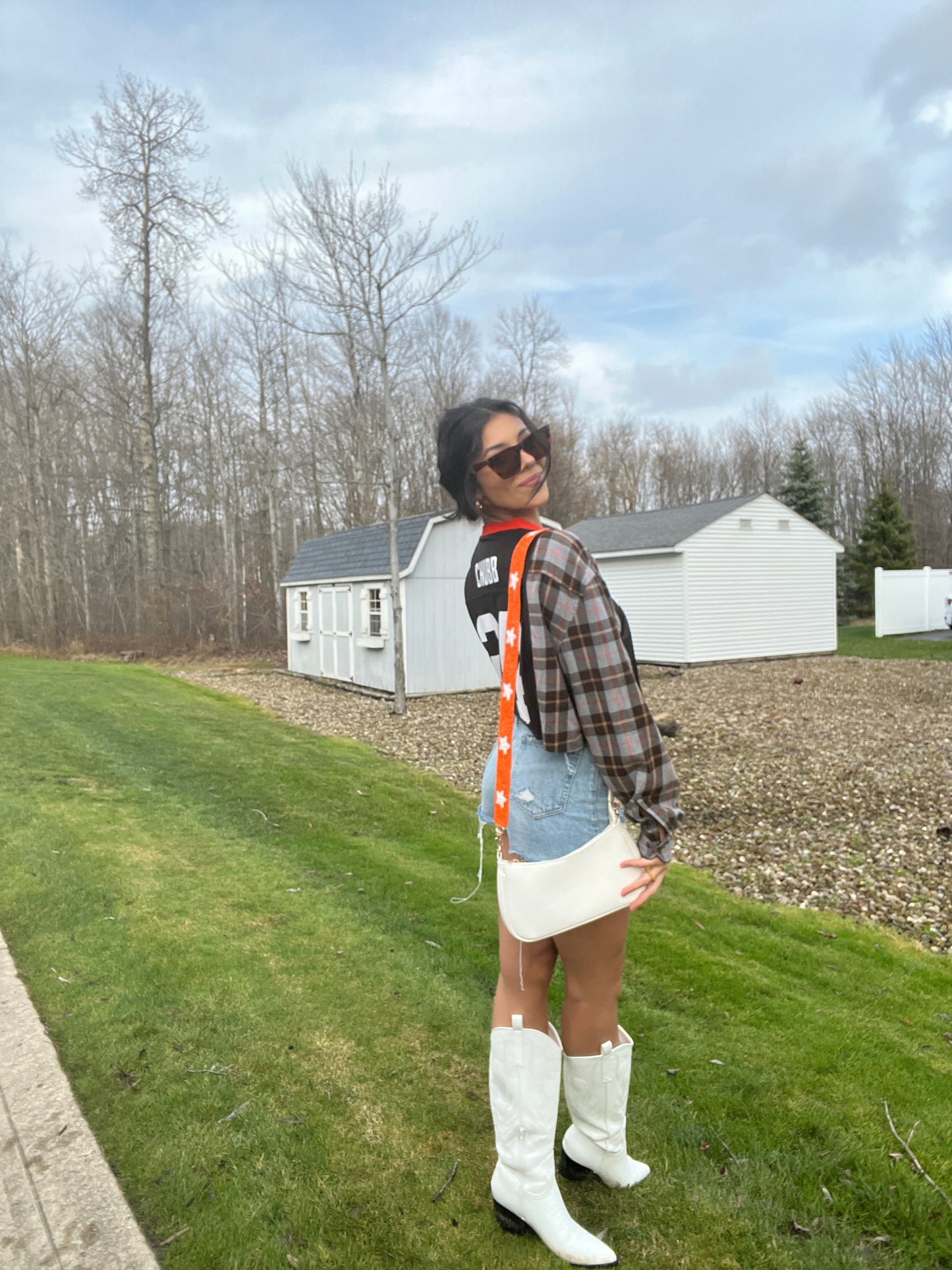 #24 CHUBB BROWNS JERSEY X FLANNEL