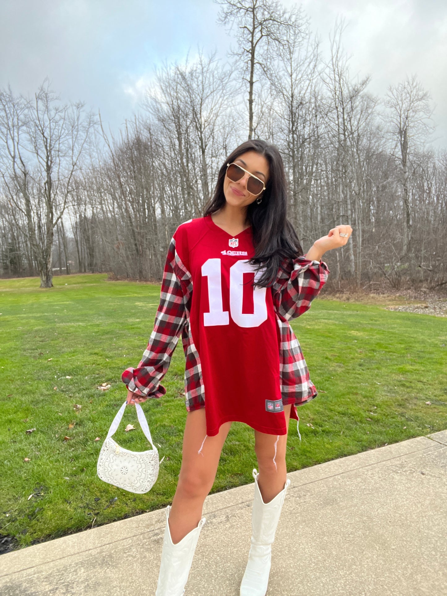 #10 GAROPPOLO 49ERS JERSEY X FLANNEL