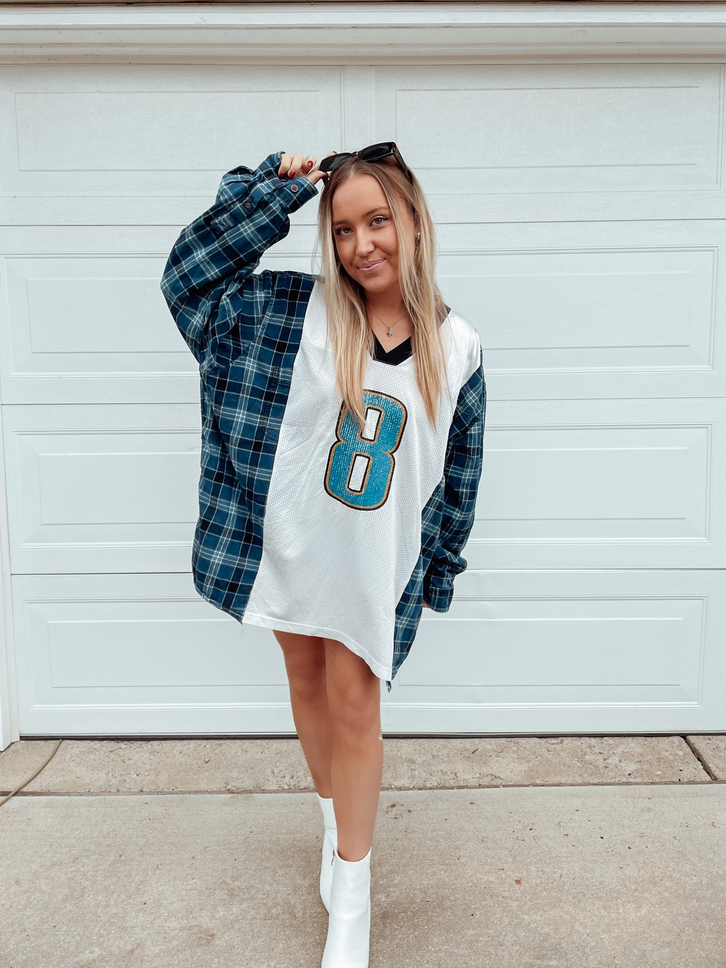 #8 BRUNNEL JAGUARS JERSEY X FLANNEL