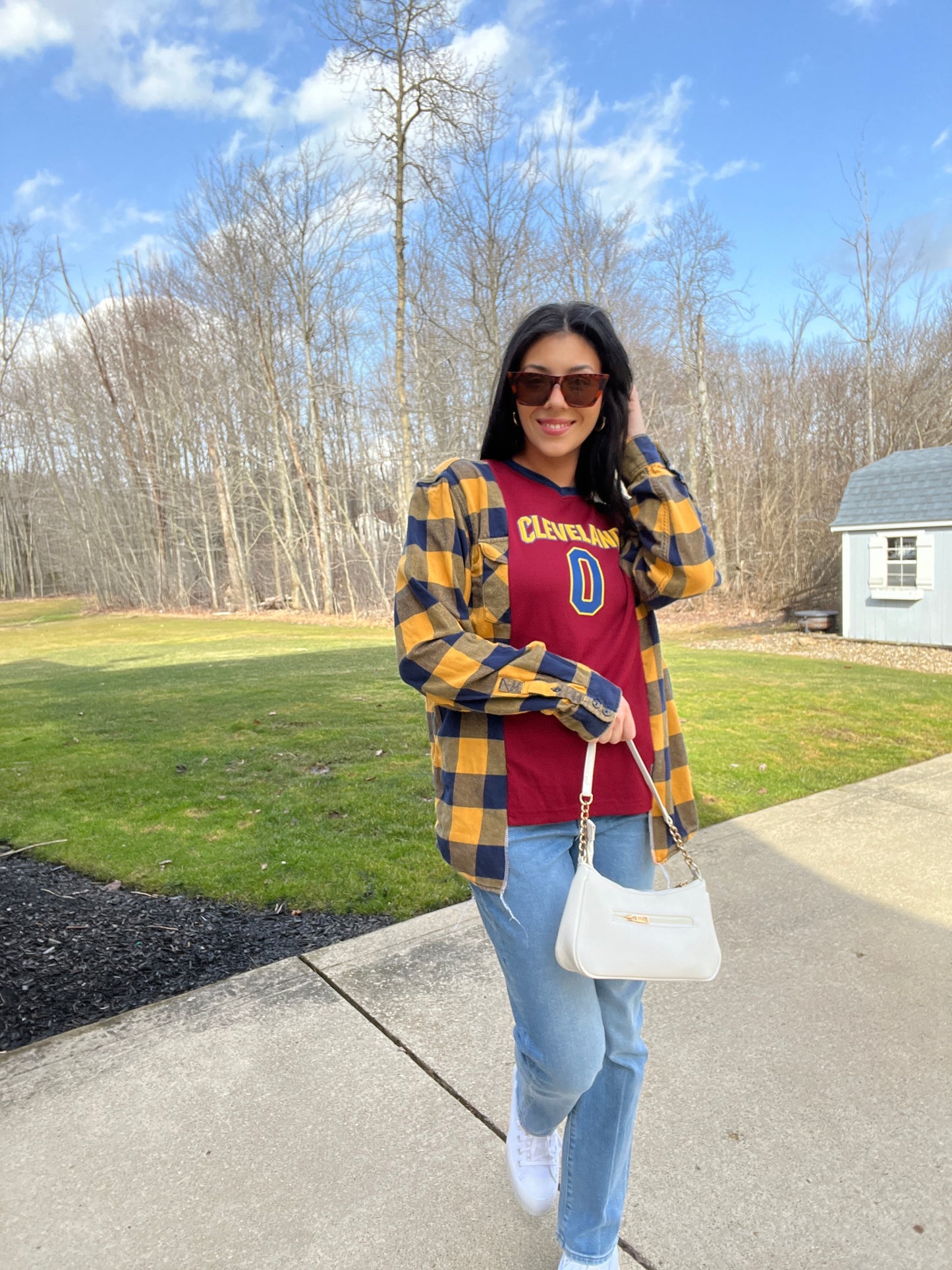 0 LOVE CAVS JERSEY X FLANNEL