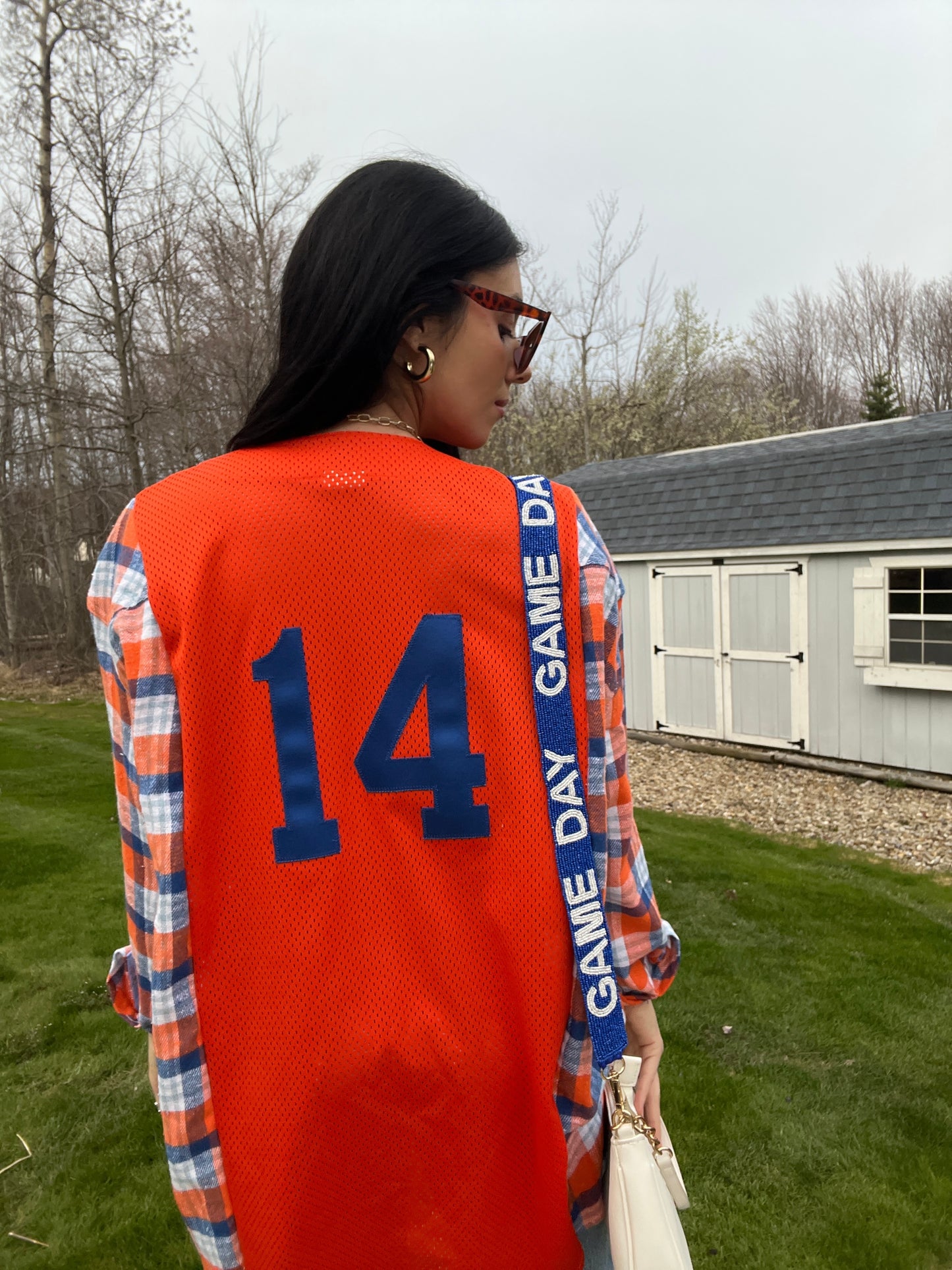 NY METS JERSEY X FLANNEL