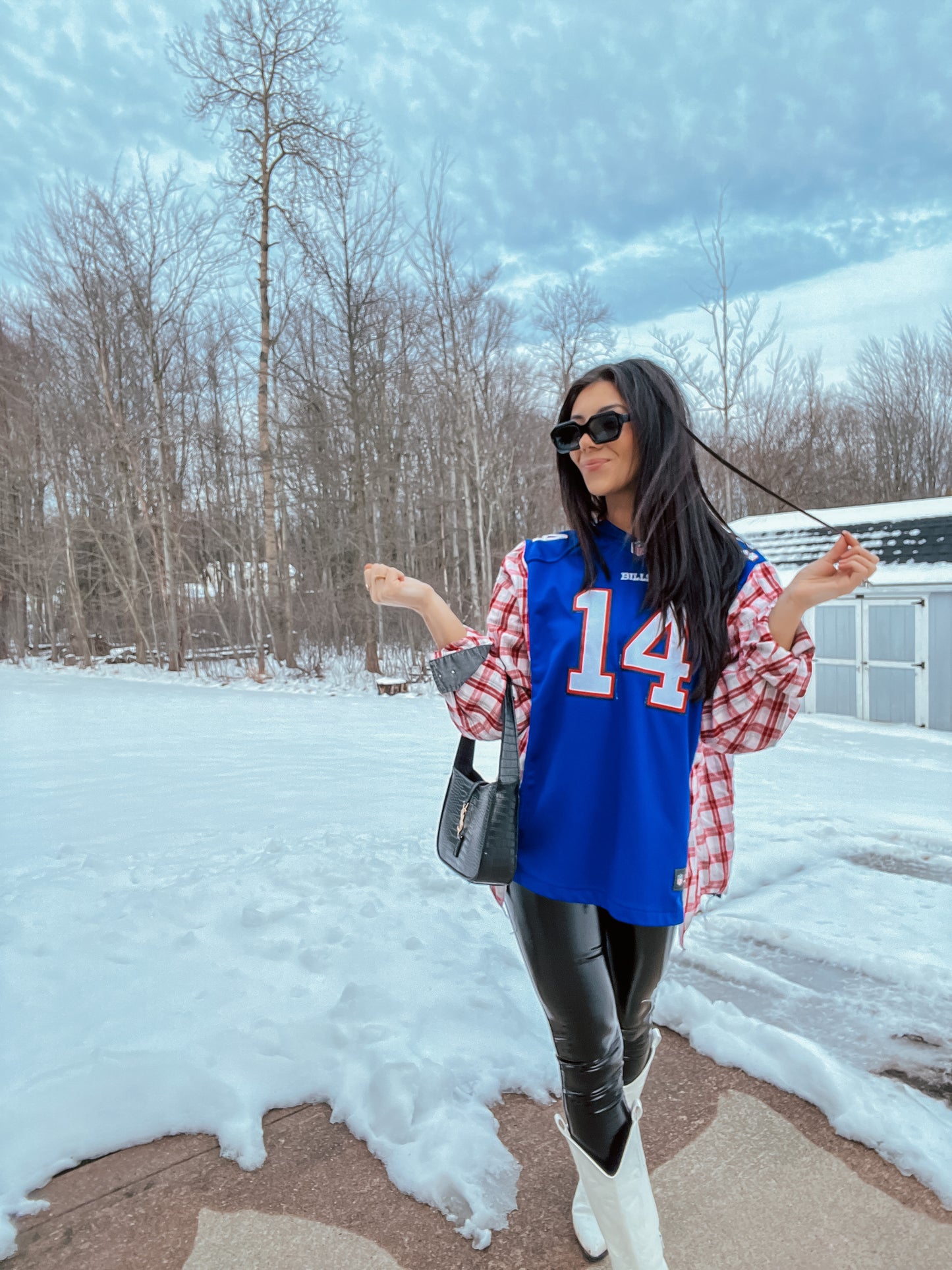 #14 FITZPATRICK BILLS JERSEY X FLANNEL
