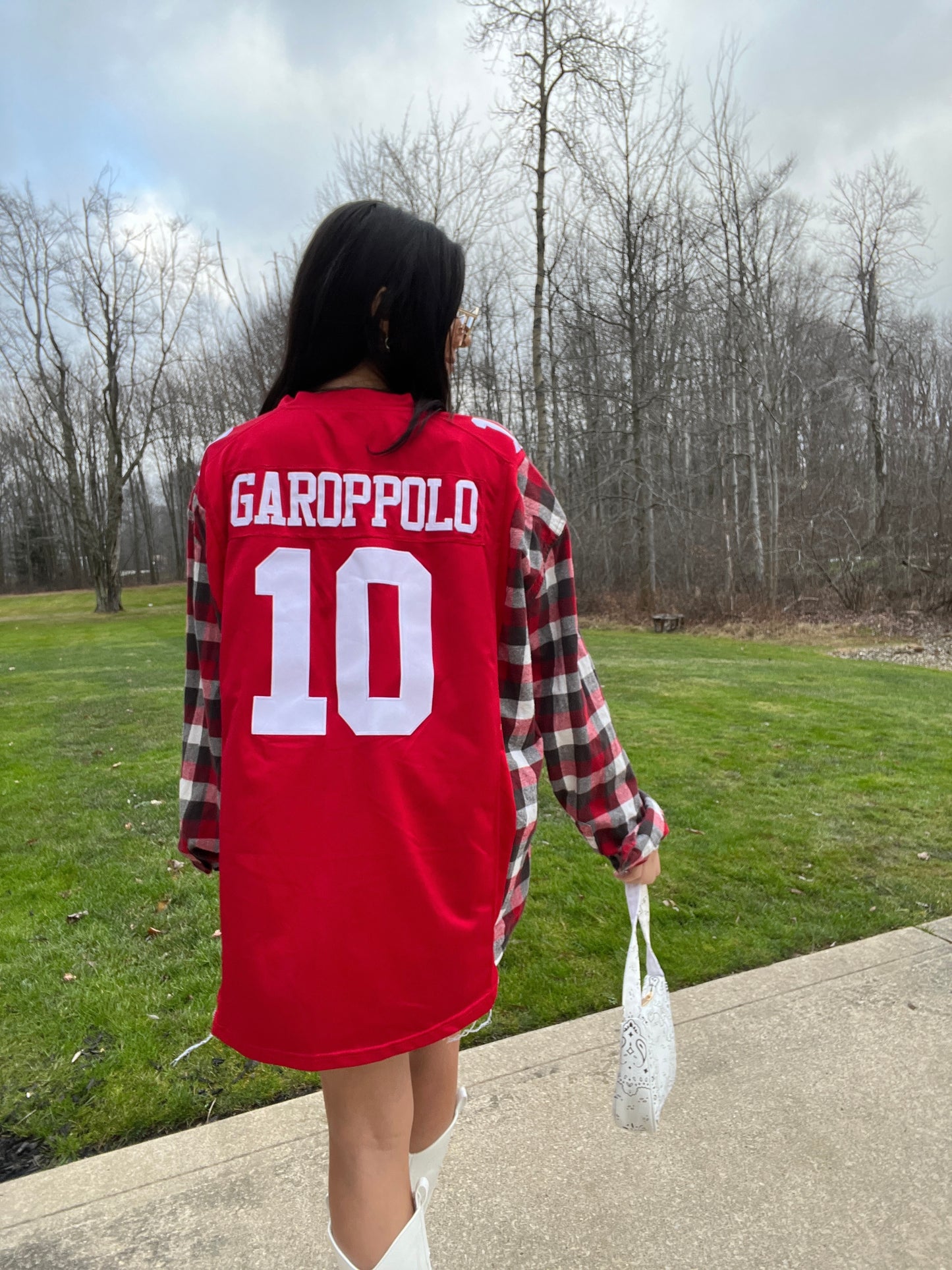 #10 GAROPPOLO 49ERS JERSEY X FLANNEL