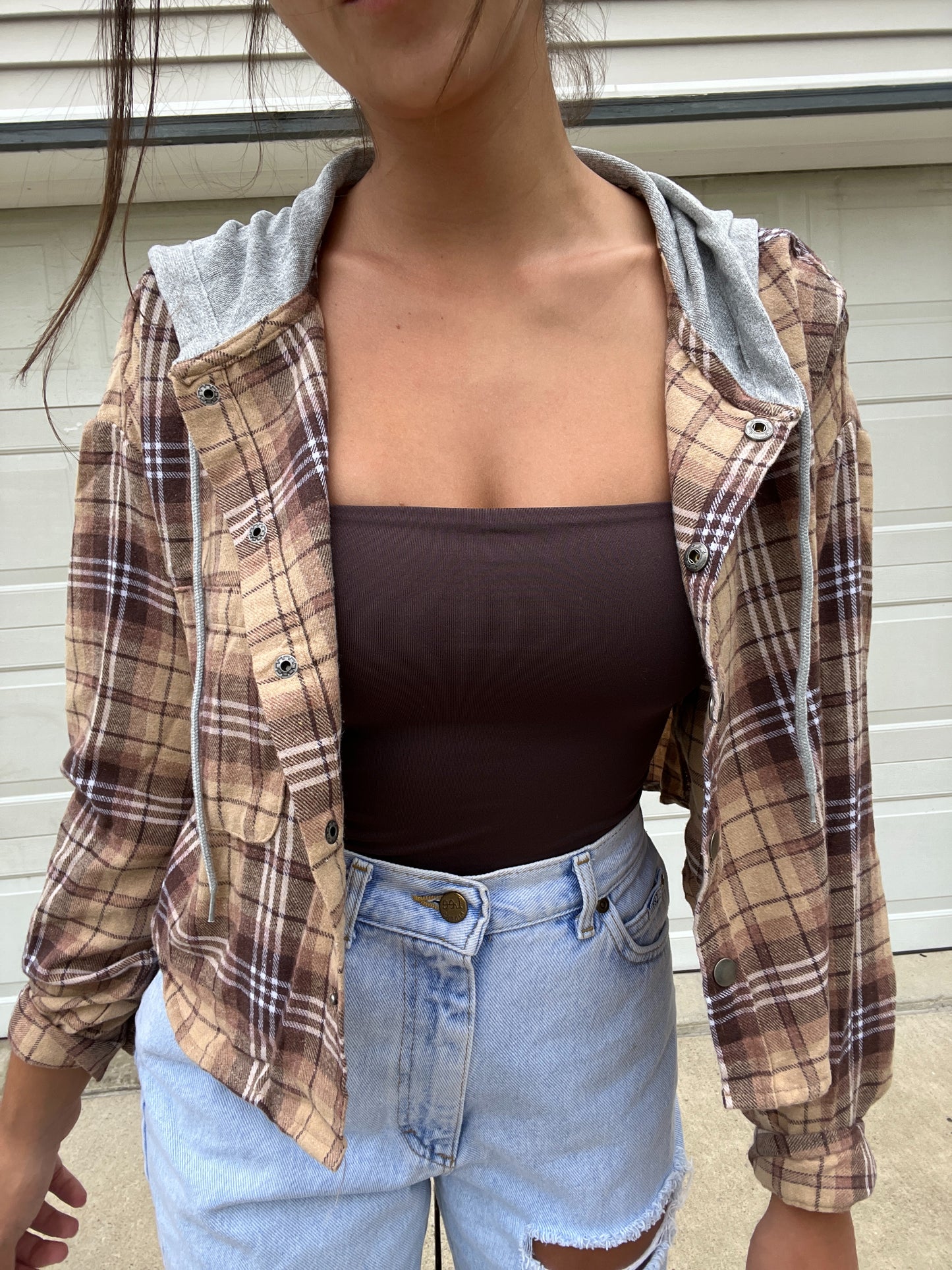 CFC LIGHTWEIGHT HOODED FLANNEL