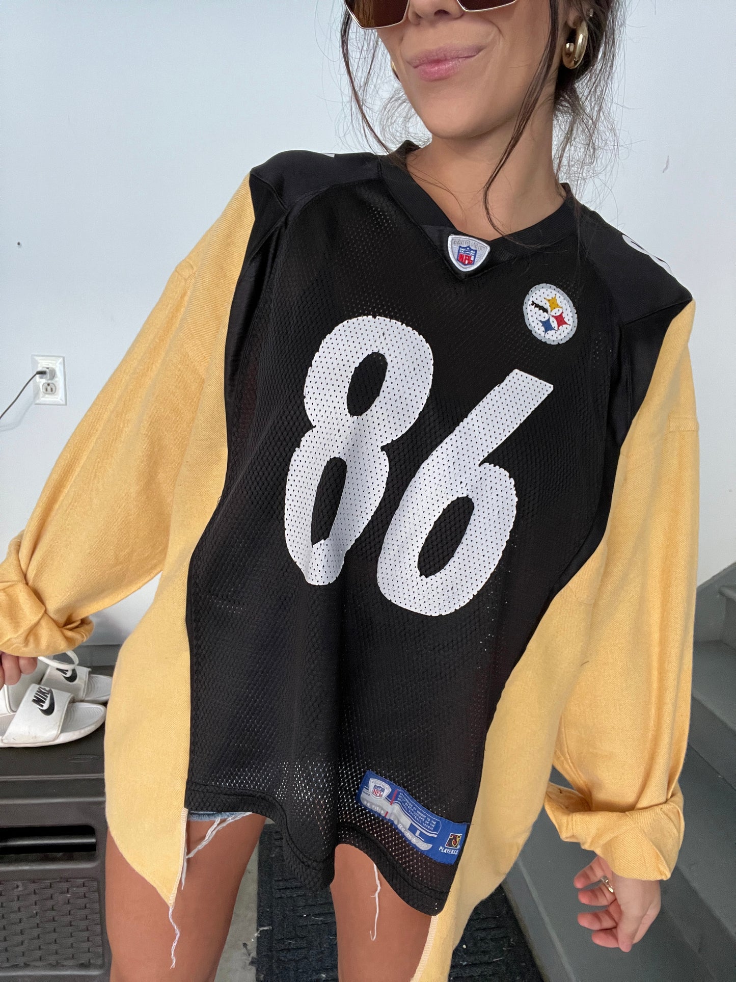 #86 WARD STEELERS JERSEY X FLANNEL