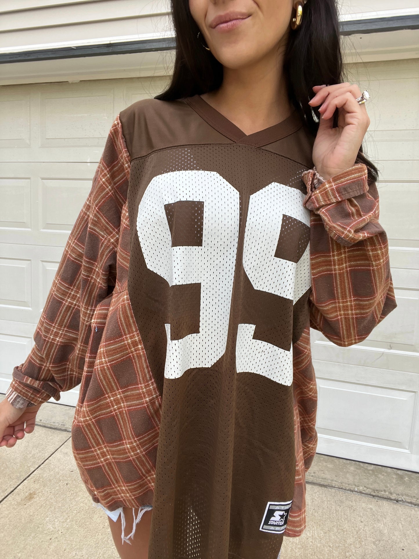 99 BROWNS JERSEY X FLANNEL