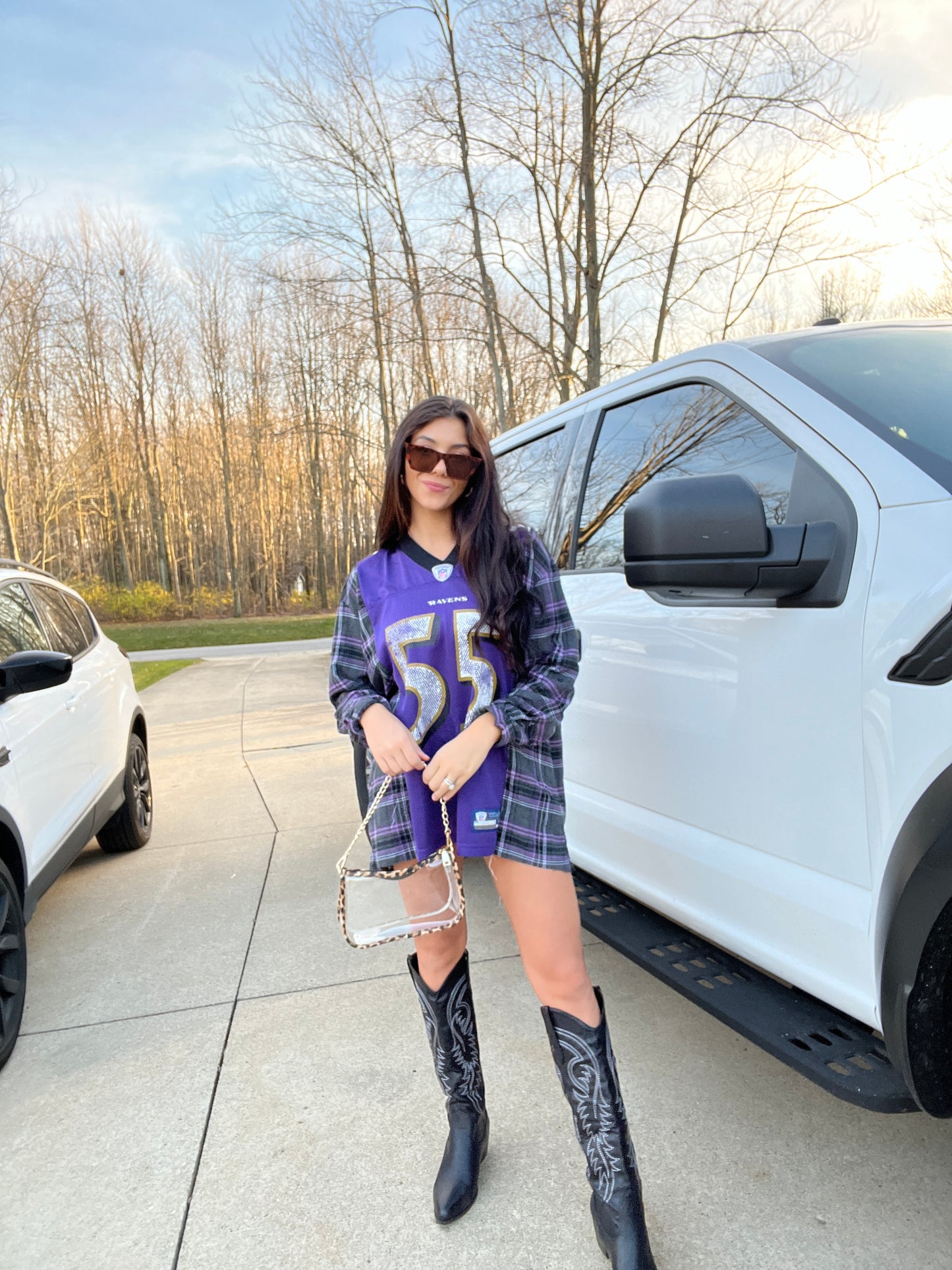 #55 SUGGS BALTIMORE JERSEY X FLANNEL