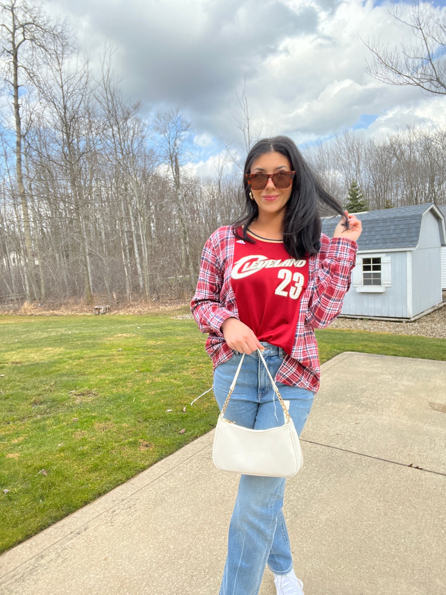 VINTAGE JAMES CAVS JERSEY X FLANNEL
